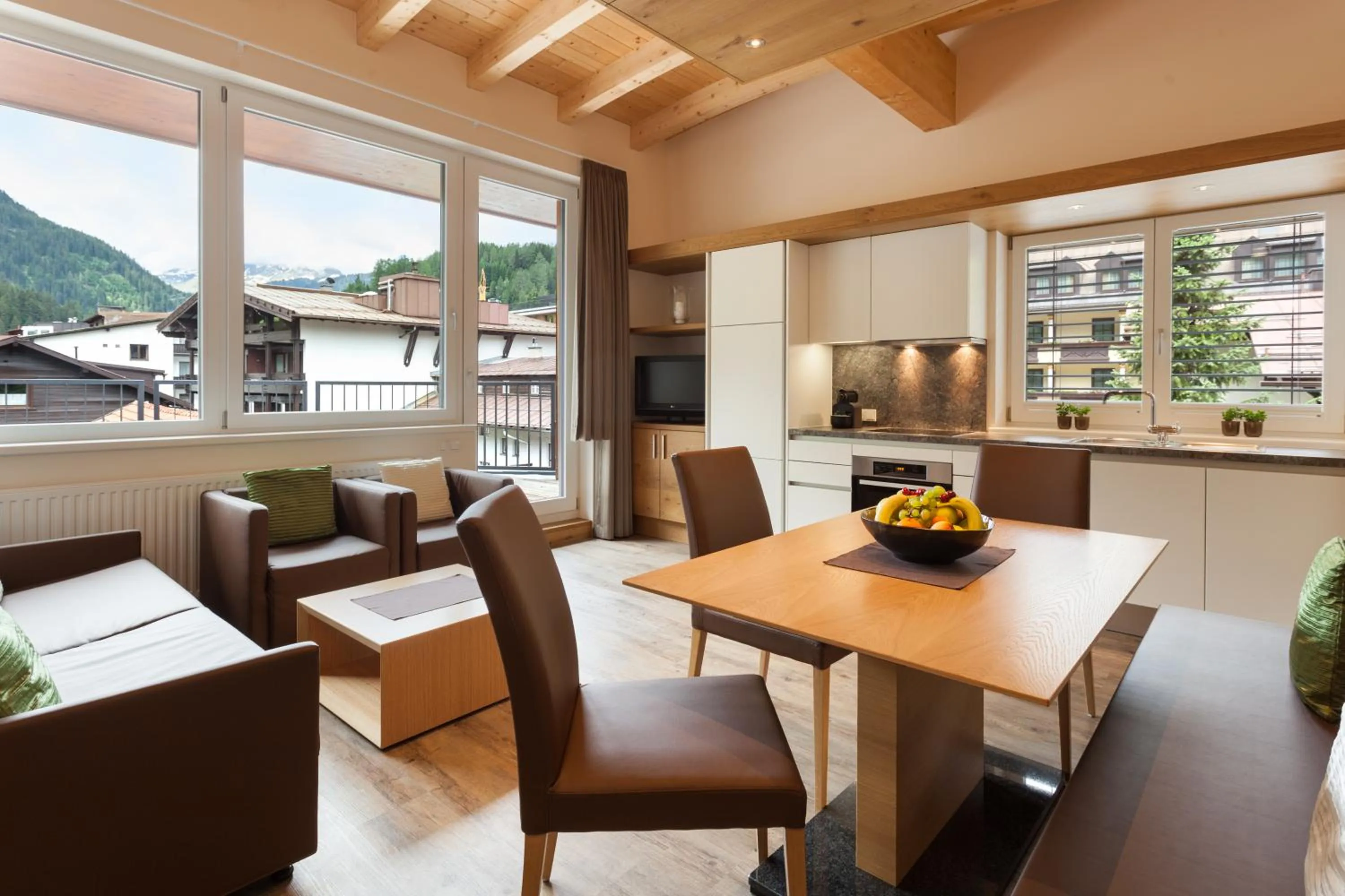 Kitchen or kitchenette in Hotel Rundeck