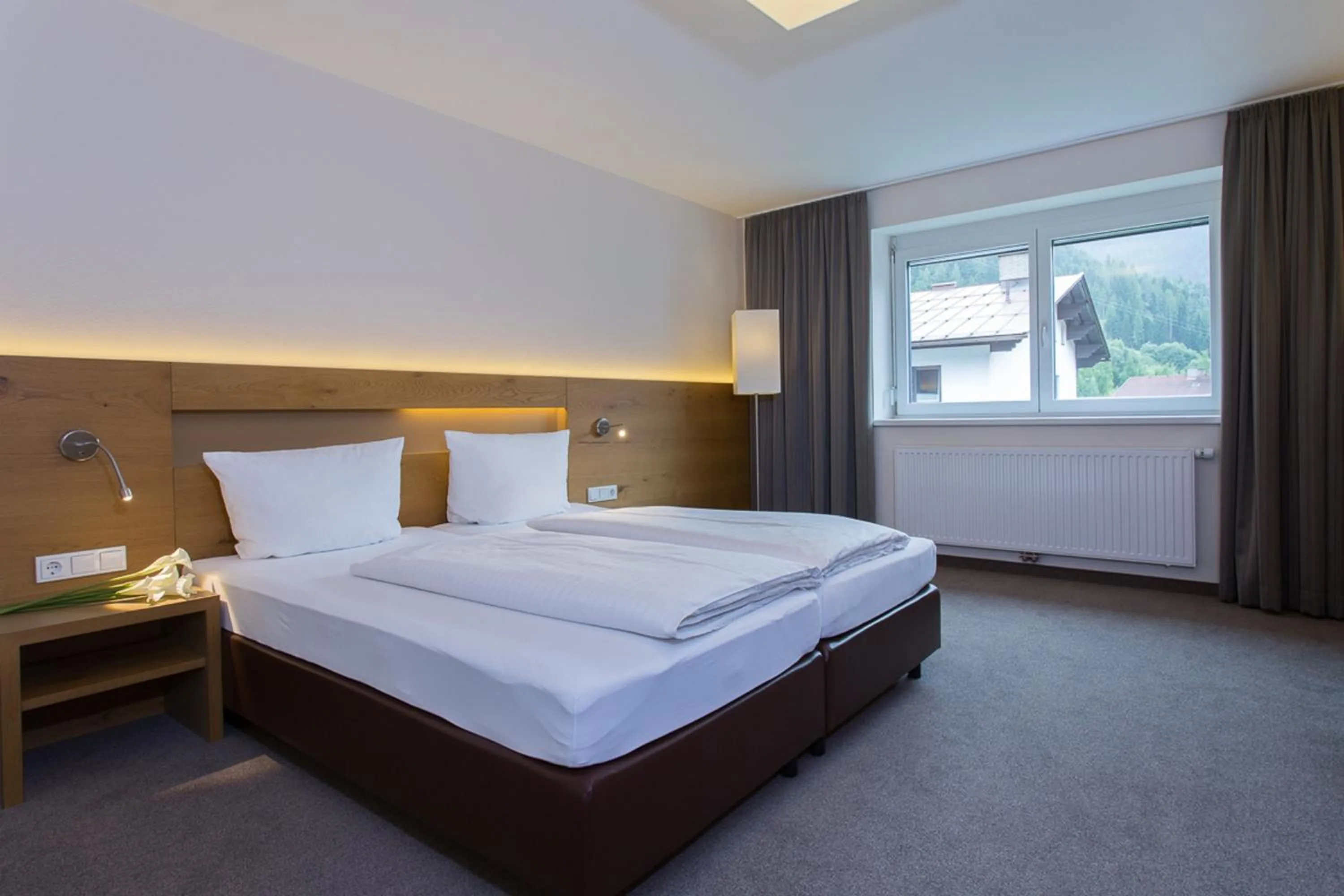 Bed in Hotel Rundeck