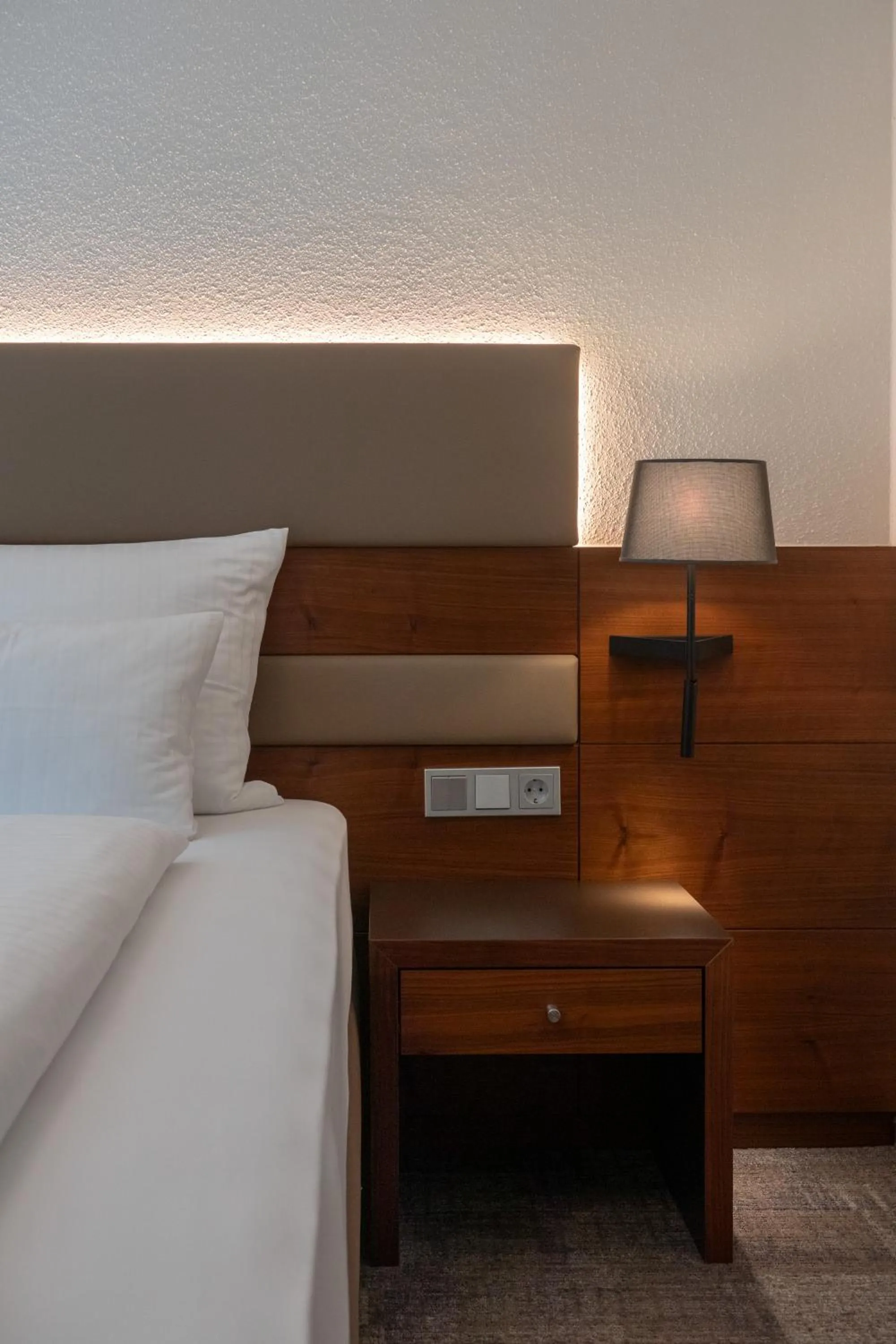 Bed in Hotel Rundeck