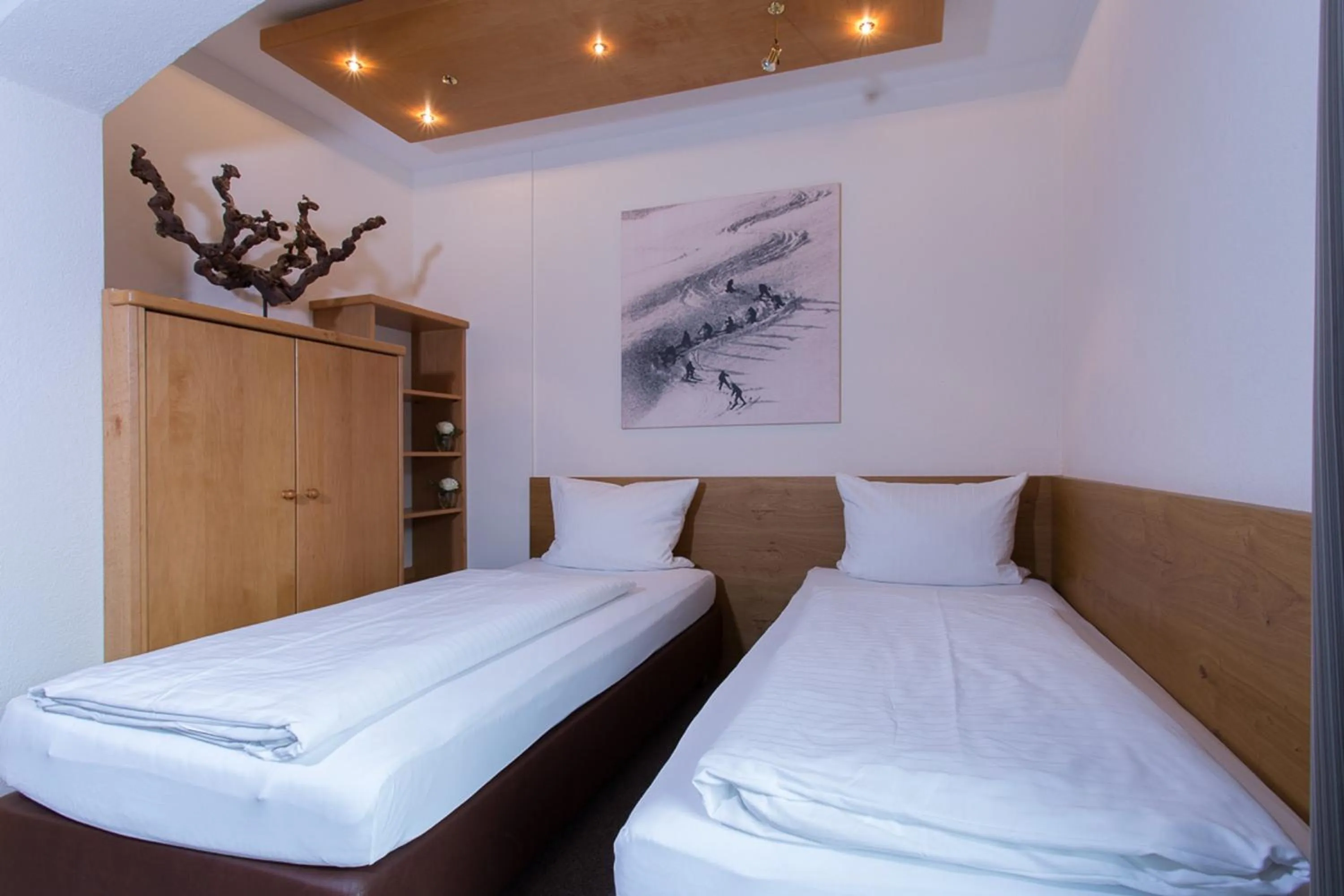 Bed in Hotel Rundeck