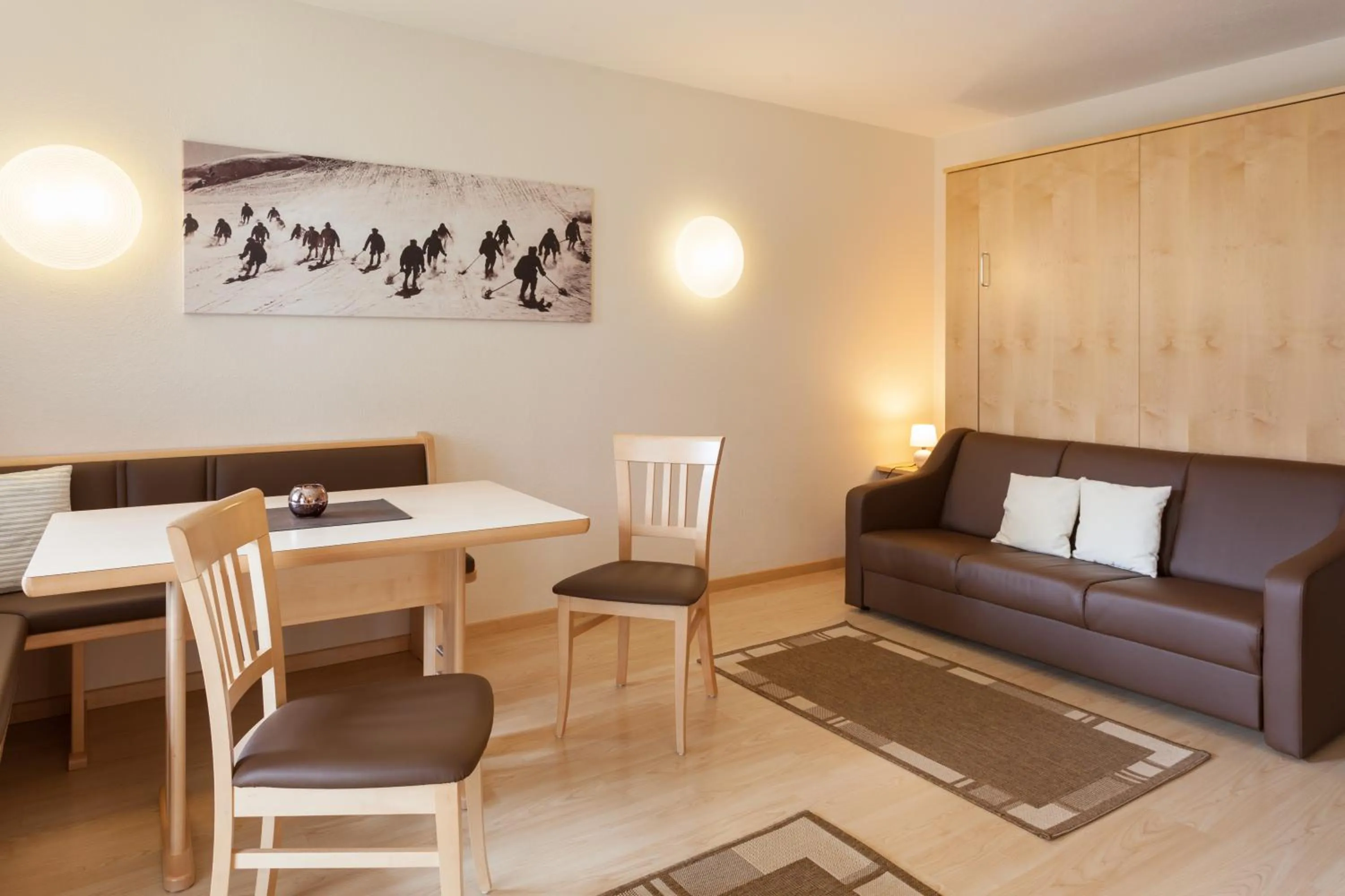 Bed in Hotel Rundeck