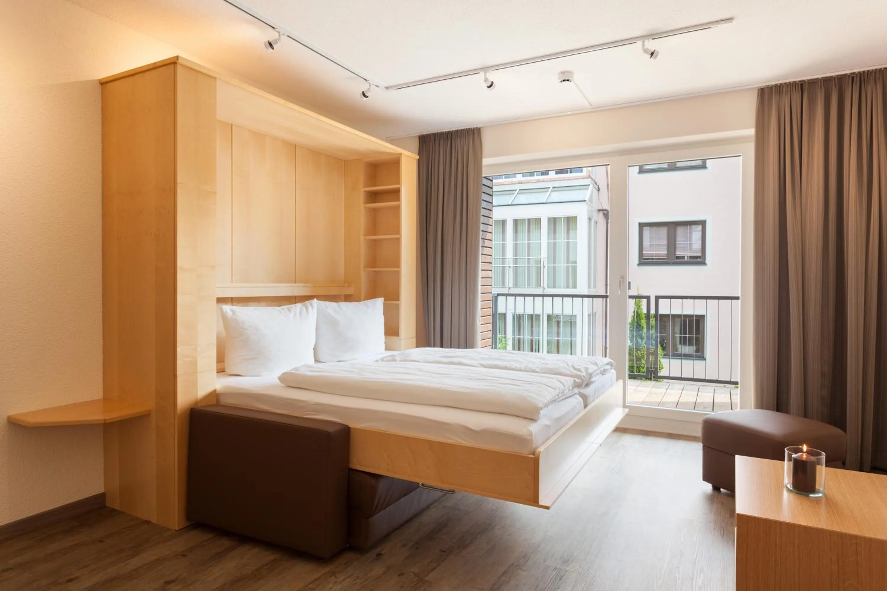 Bed in Hotel Rundeck