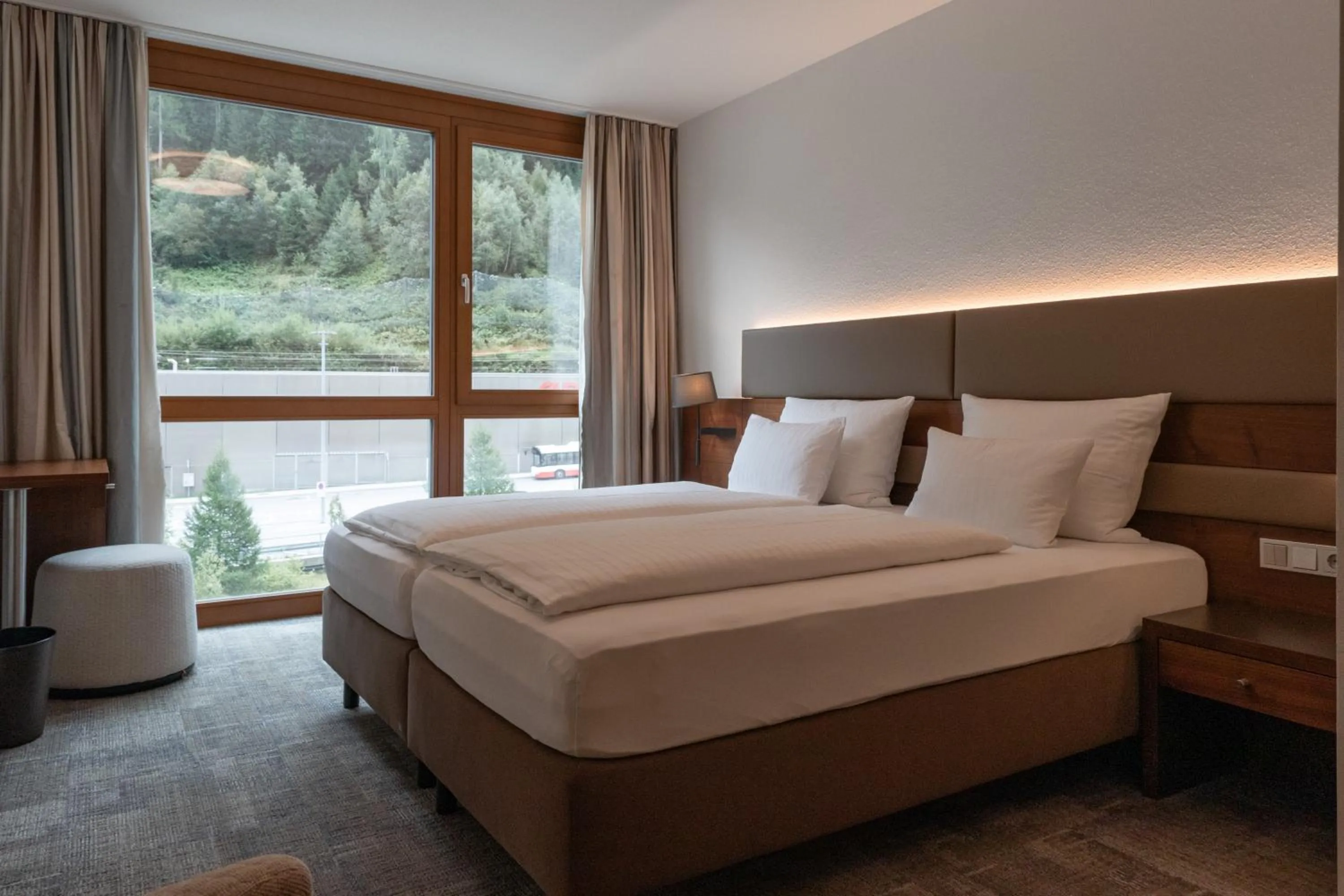 Bed in Hotel Rundeck