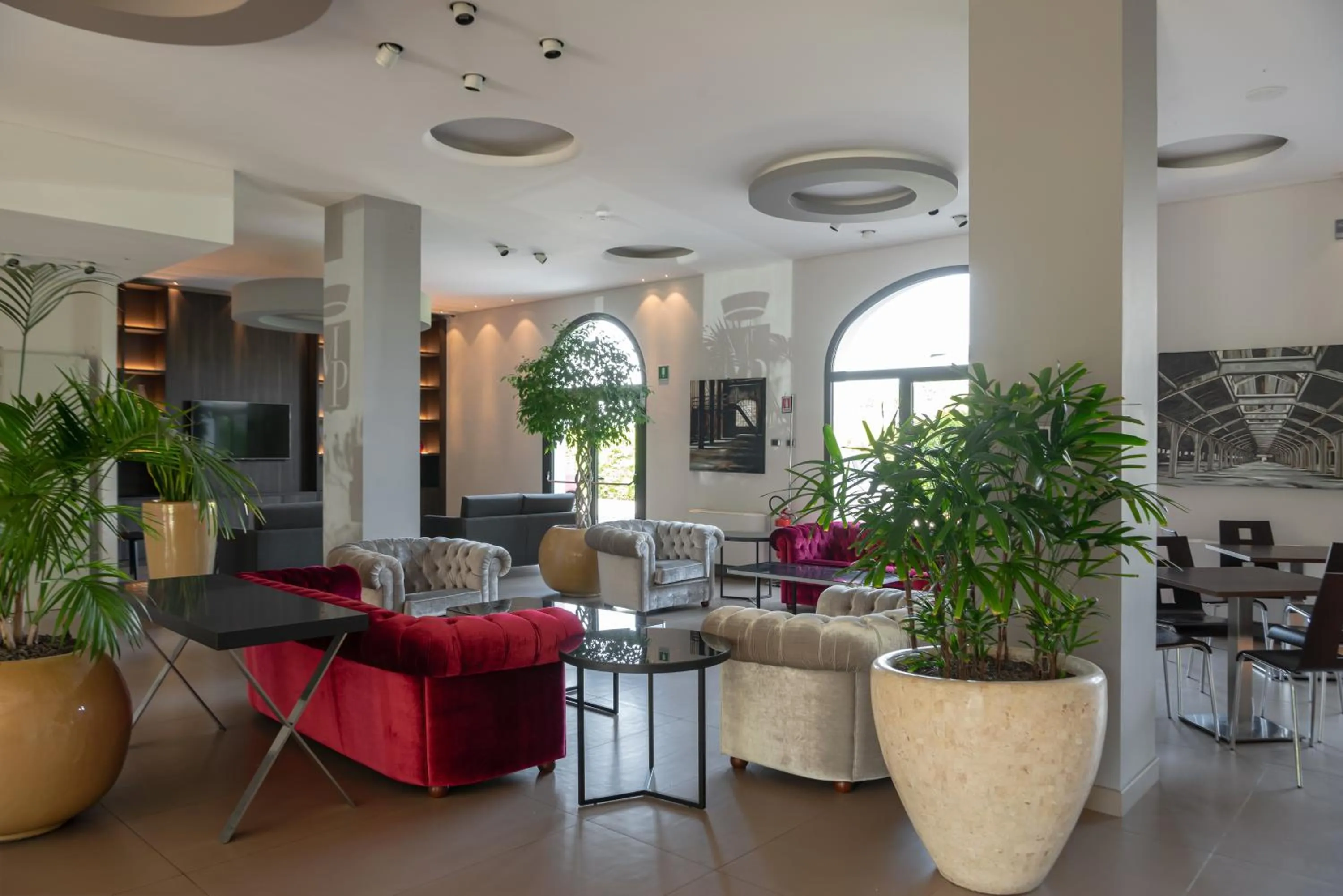 Lobby or reception in Maranello Palace