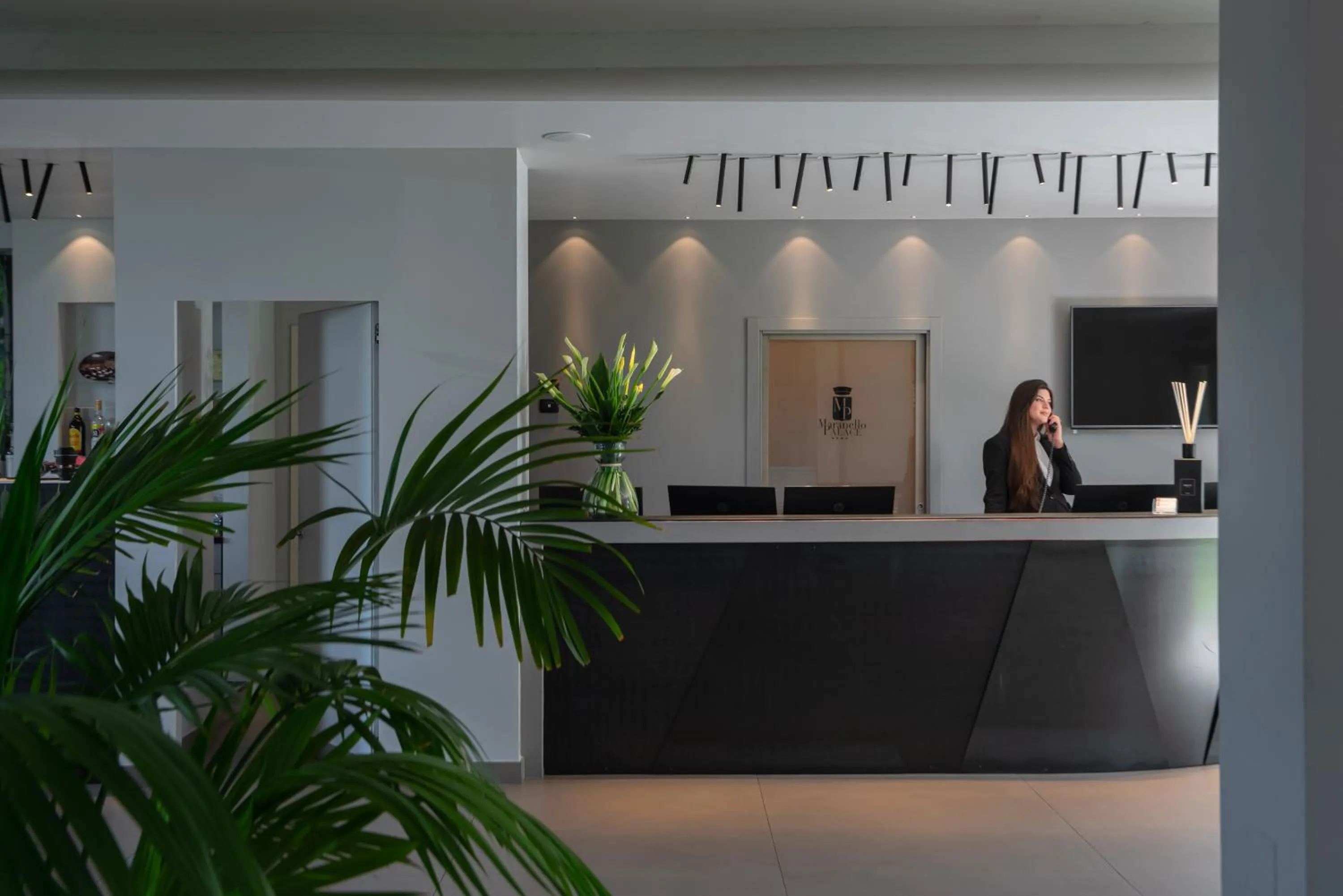 Lobby or reception in Maranello Palace