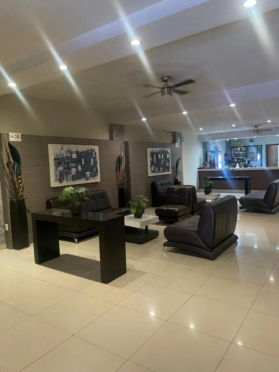 Living room in Hotel Union Guadalajara