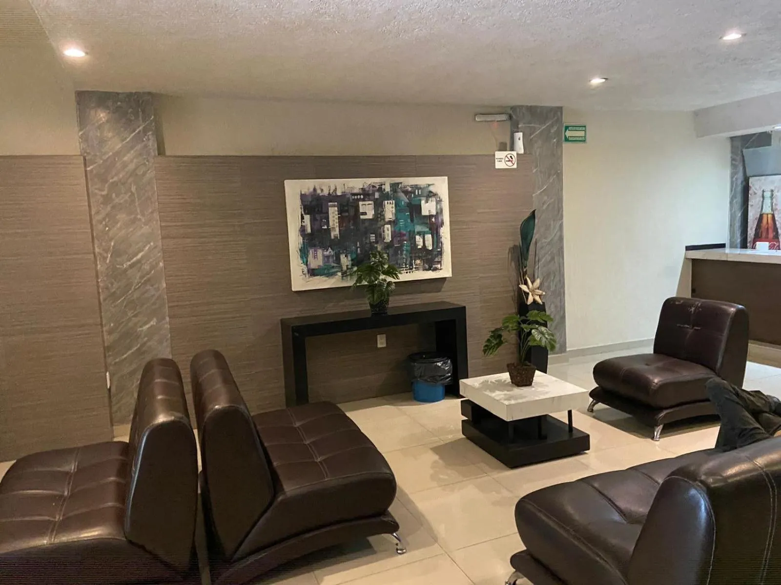 Living room in Hotel Union Guadalajara