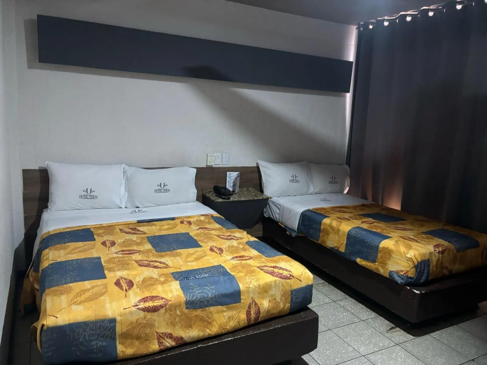 Bed in Hotel Union Guadalajara