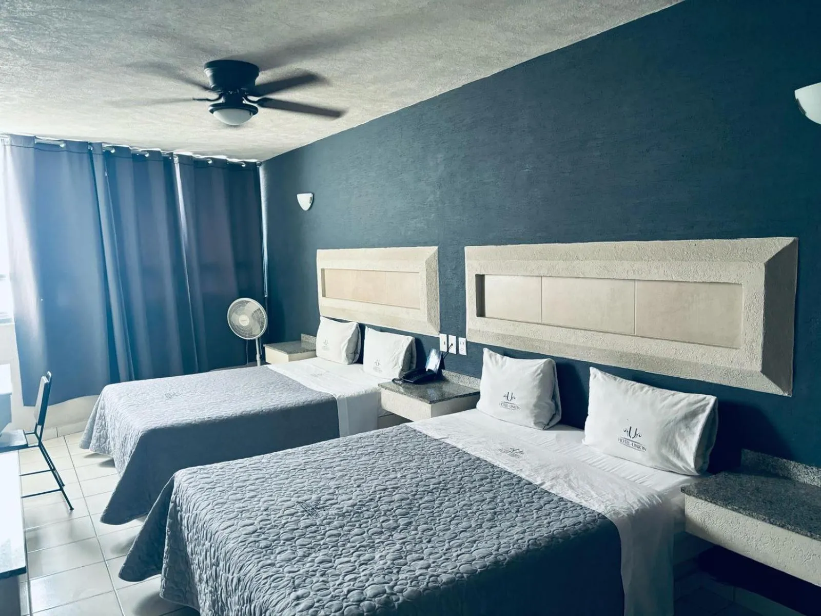 Bed in Hotel Union Guadalajara