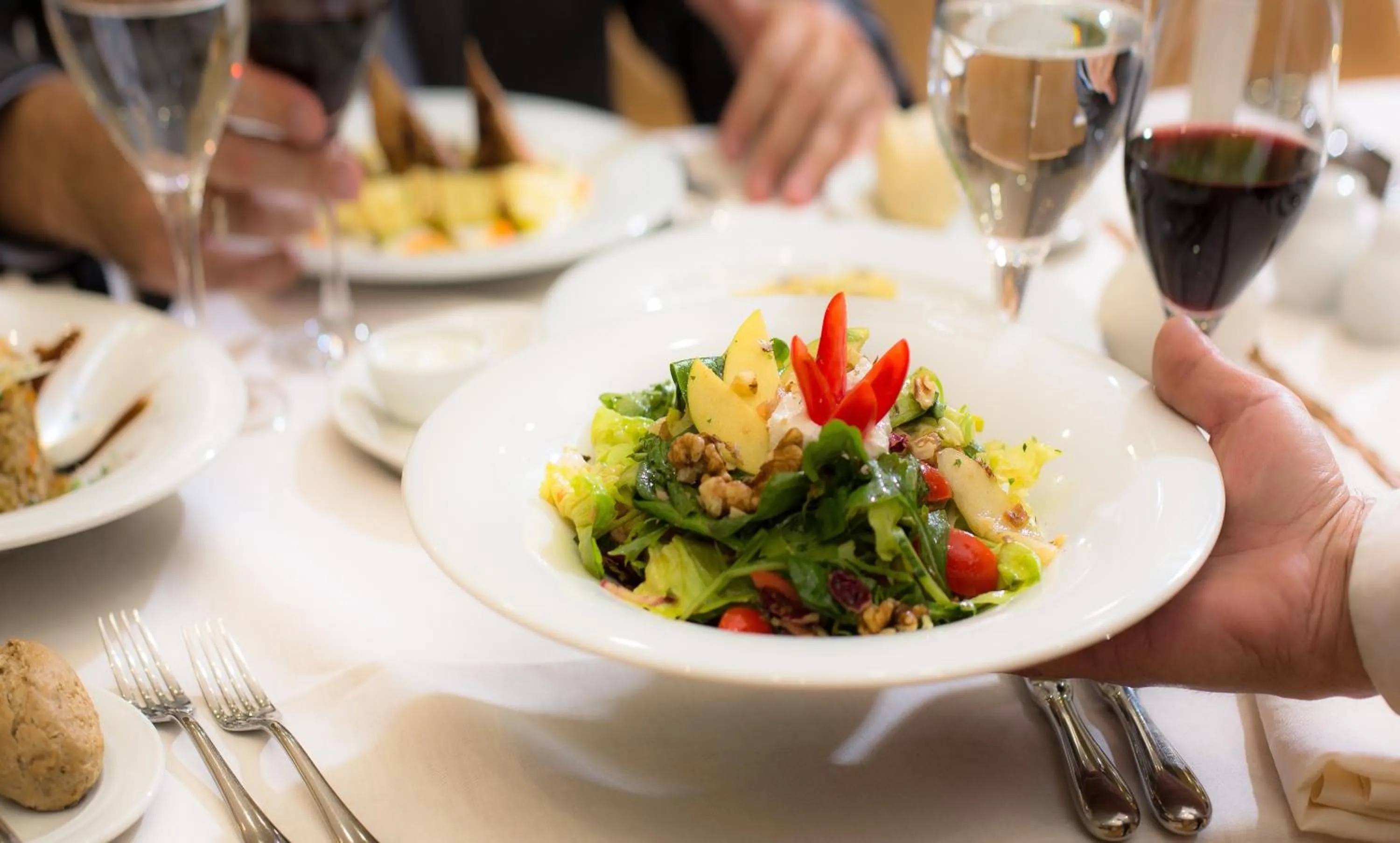 Food close-up in Dekelia Hotel