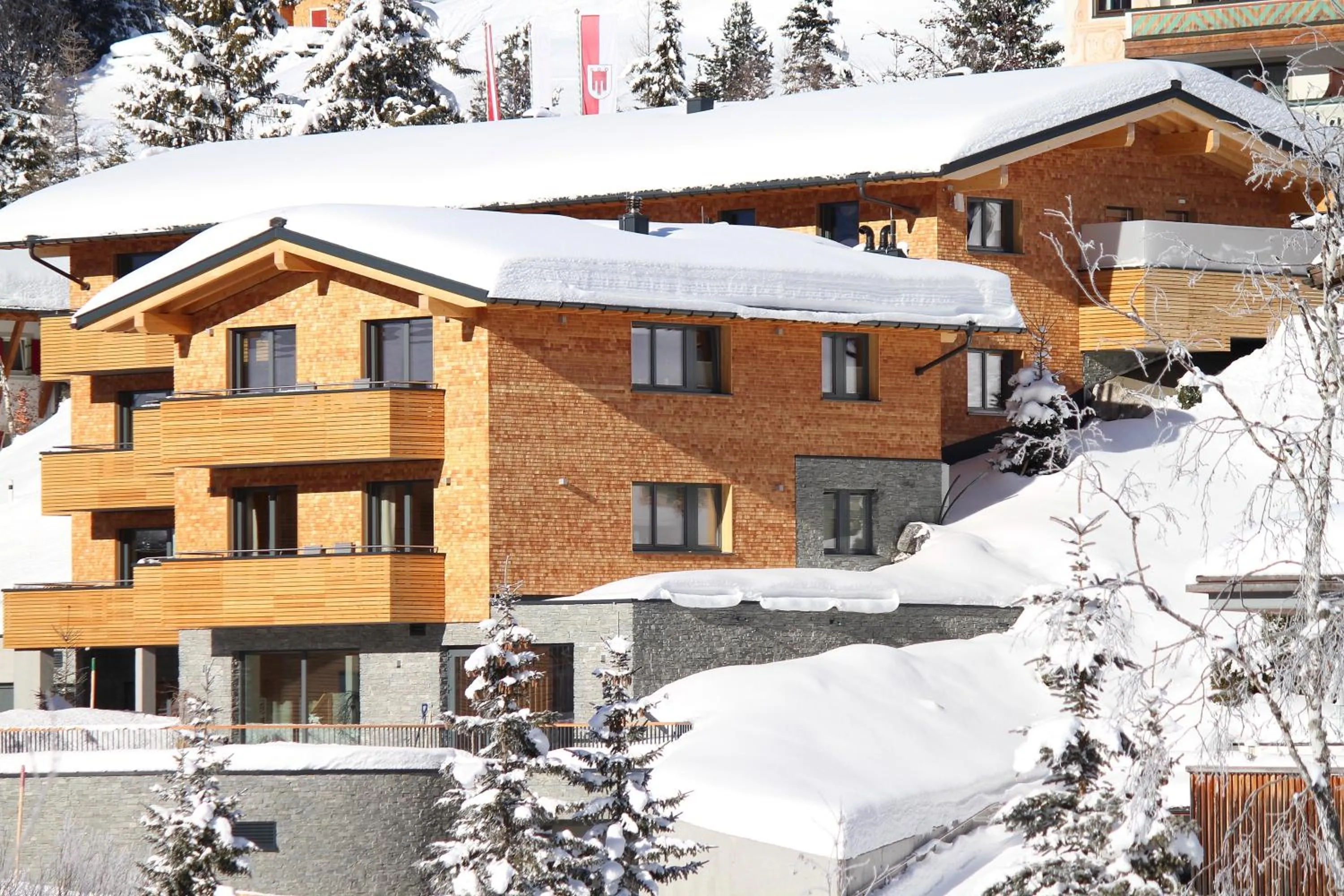 Facade/entrance in Mats Lech Alpenquartier