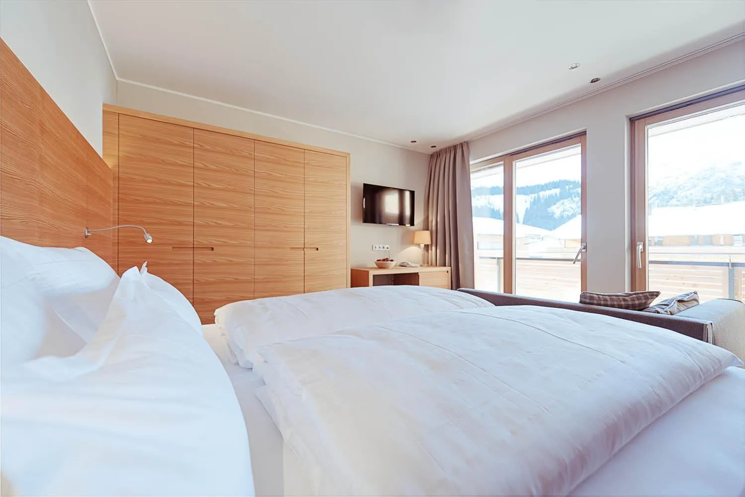 Bed in Mats Lech Alpenquartier