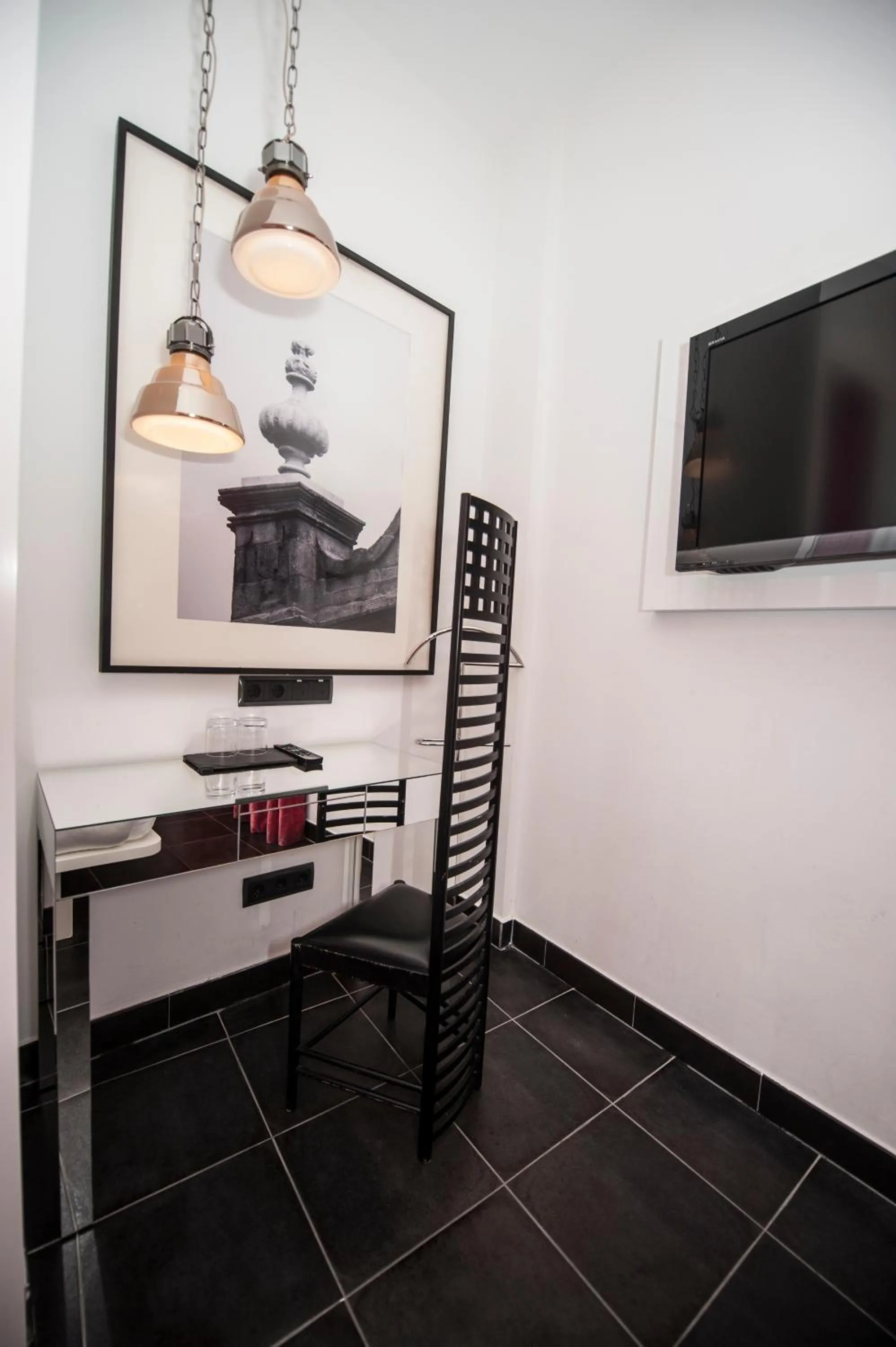 Seating area in Posada del León de Oro Boutique Hotel