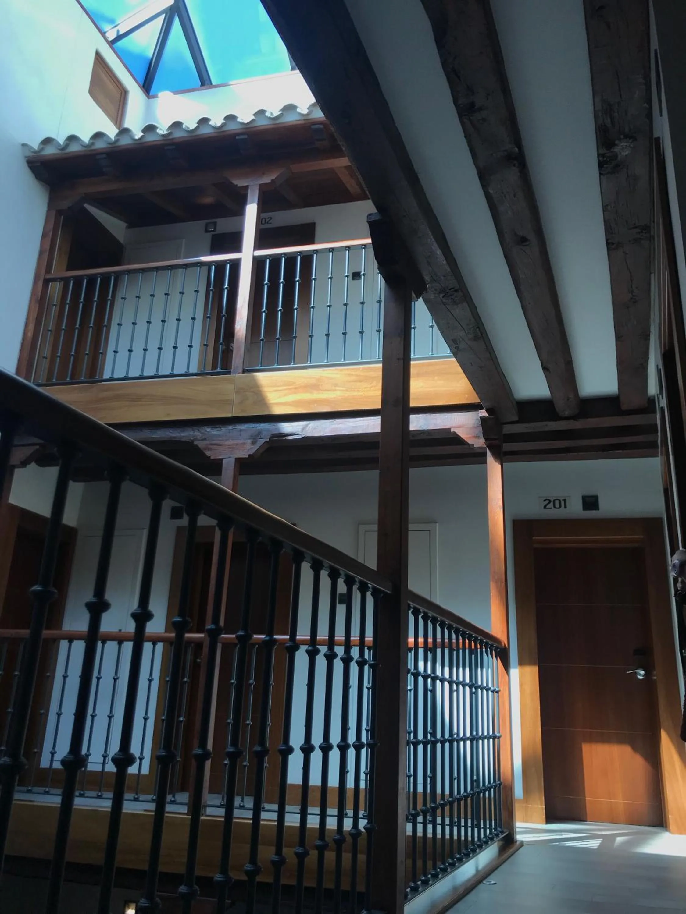 Patio in Posada del León de Oro Boutique Hotel