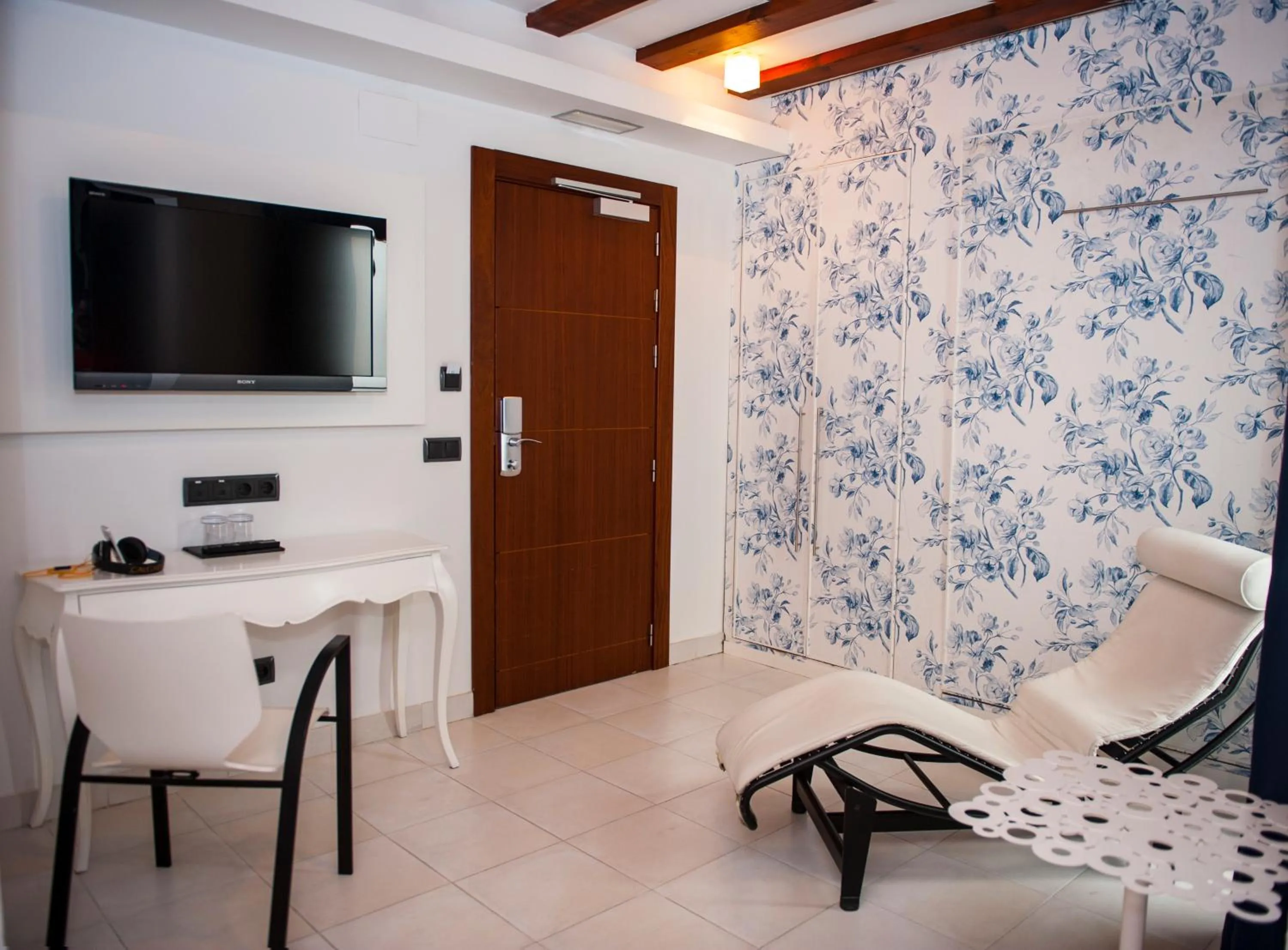 Living room in Posada del León de Oro Boutique Hotel