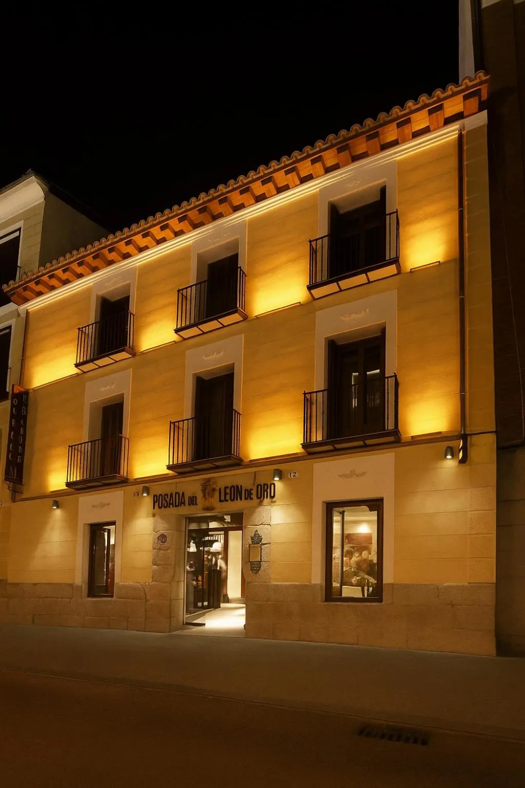 Property building in Posada del León de Oro Boutique Hotel