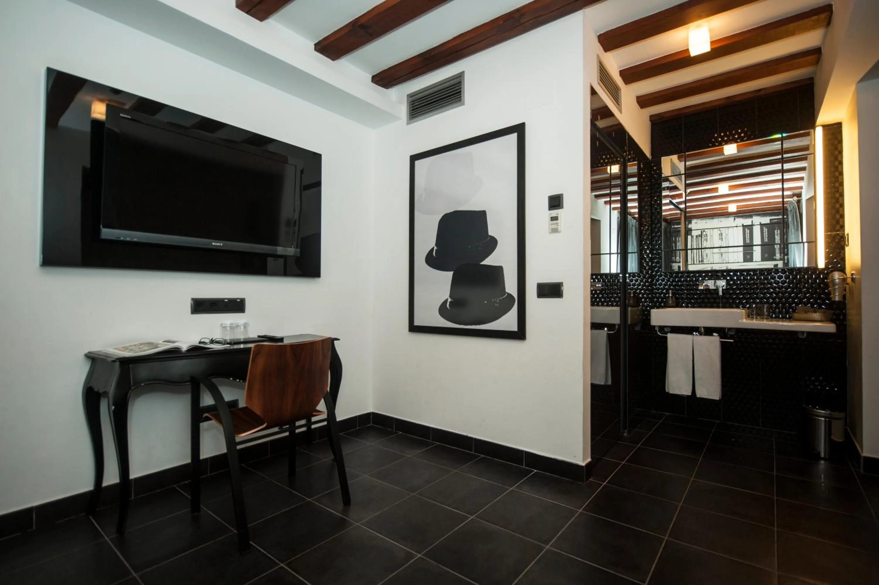 Seating area in Posada del León de Oro Boutique Hotel