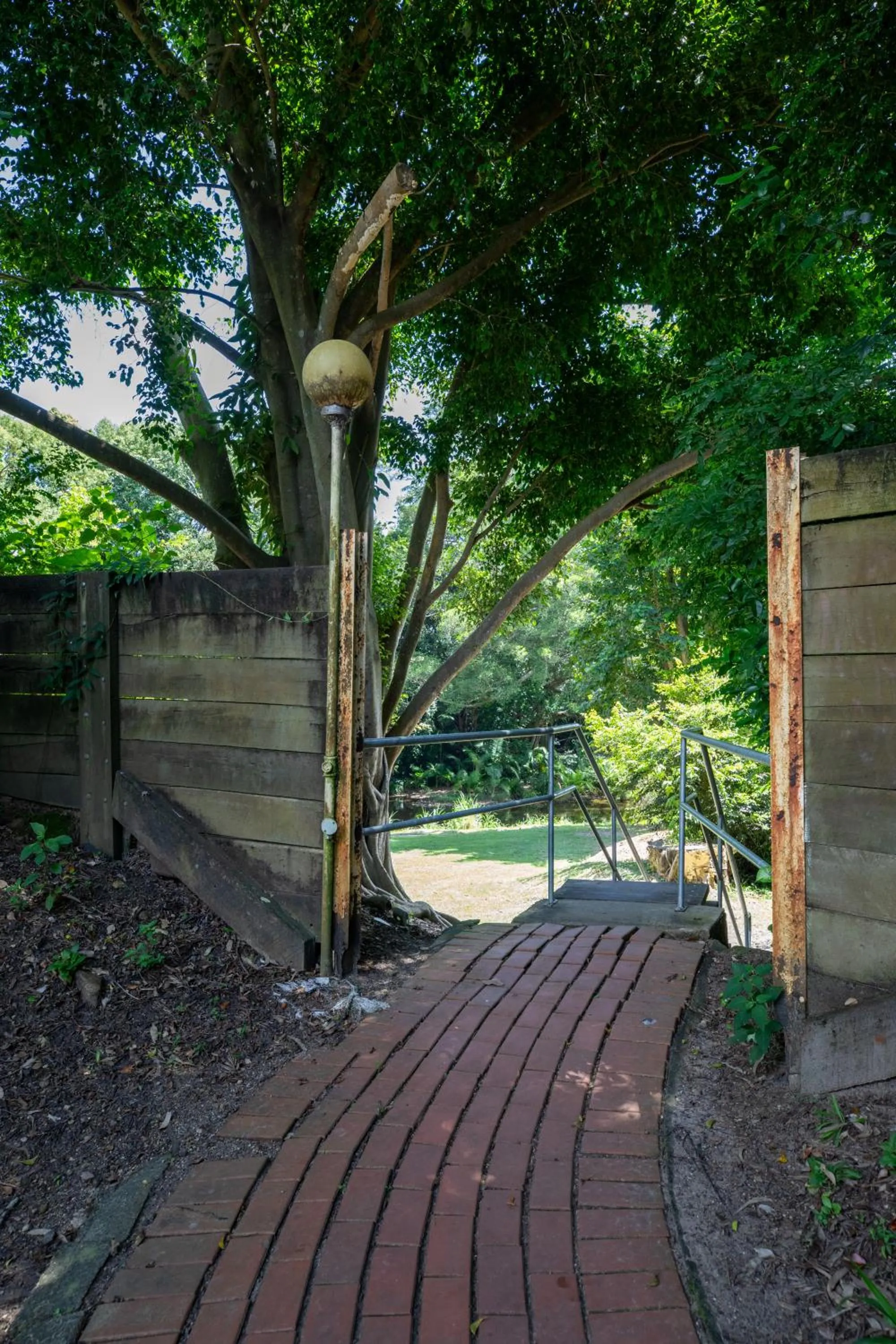 Garden in Yandina Caravan Park