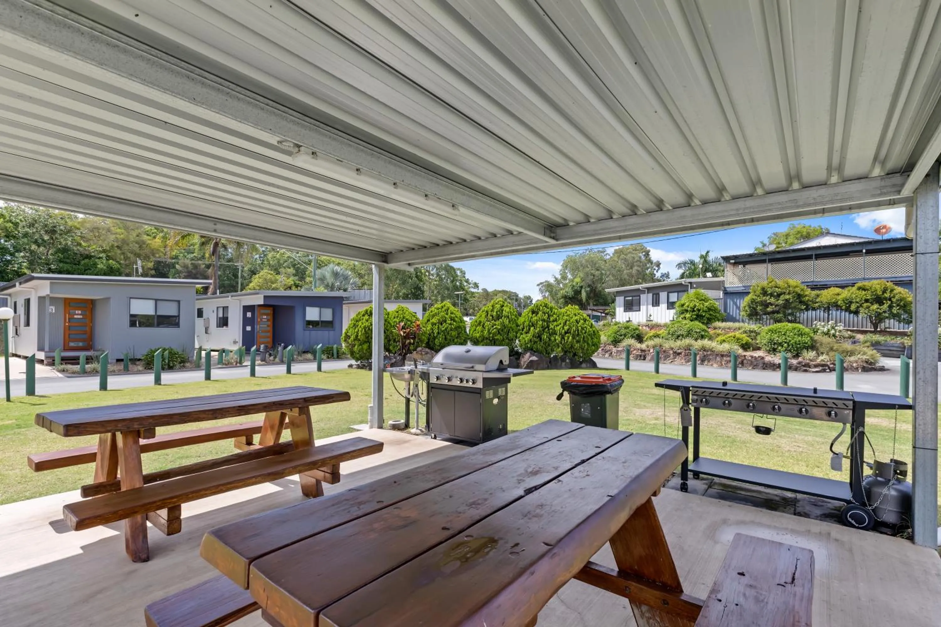 Garden in Yandina Caravan Park