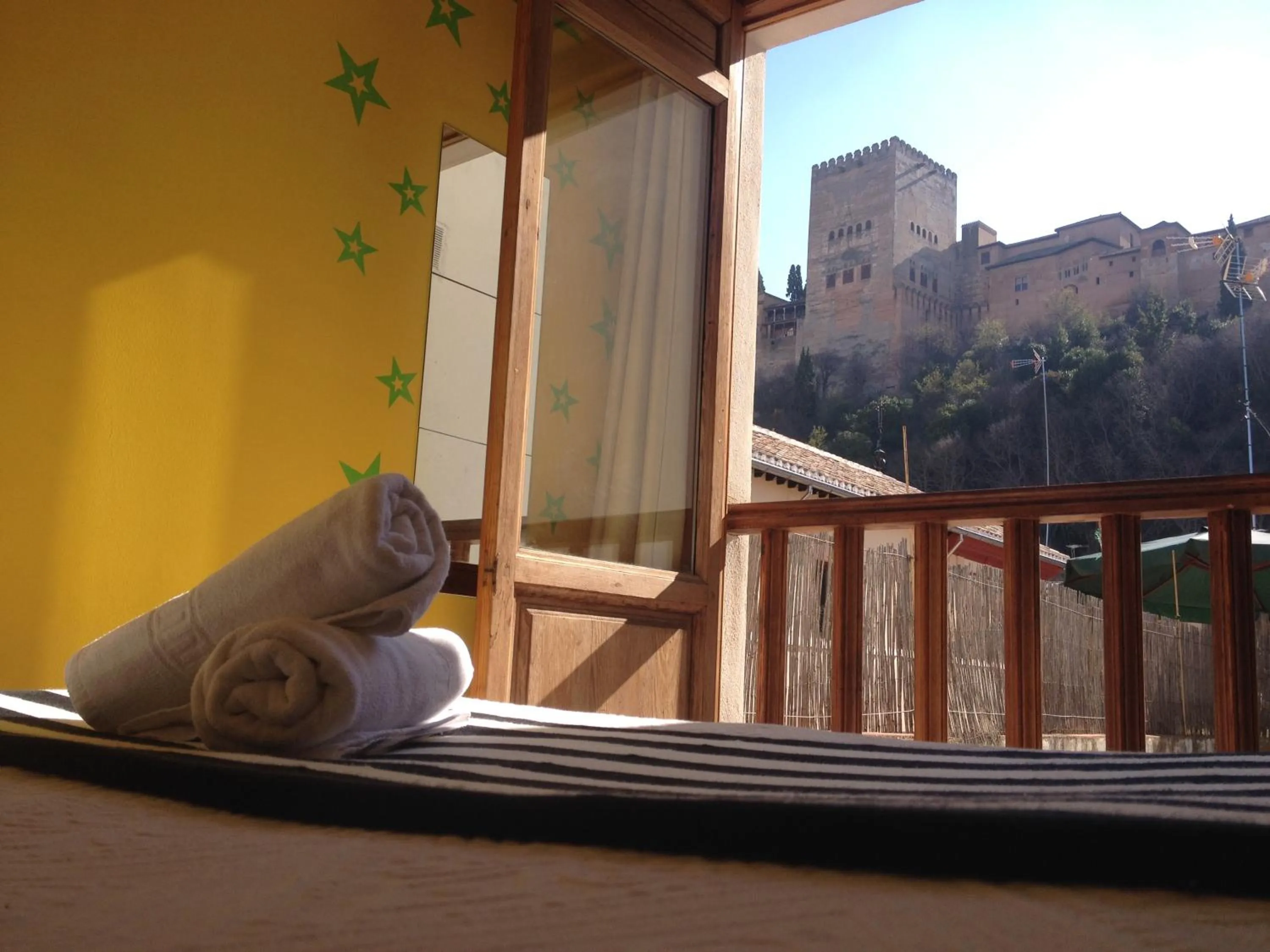Balcony/Terrace in White Nest Hostel