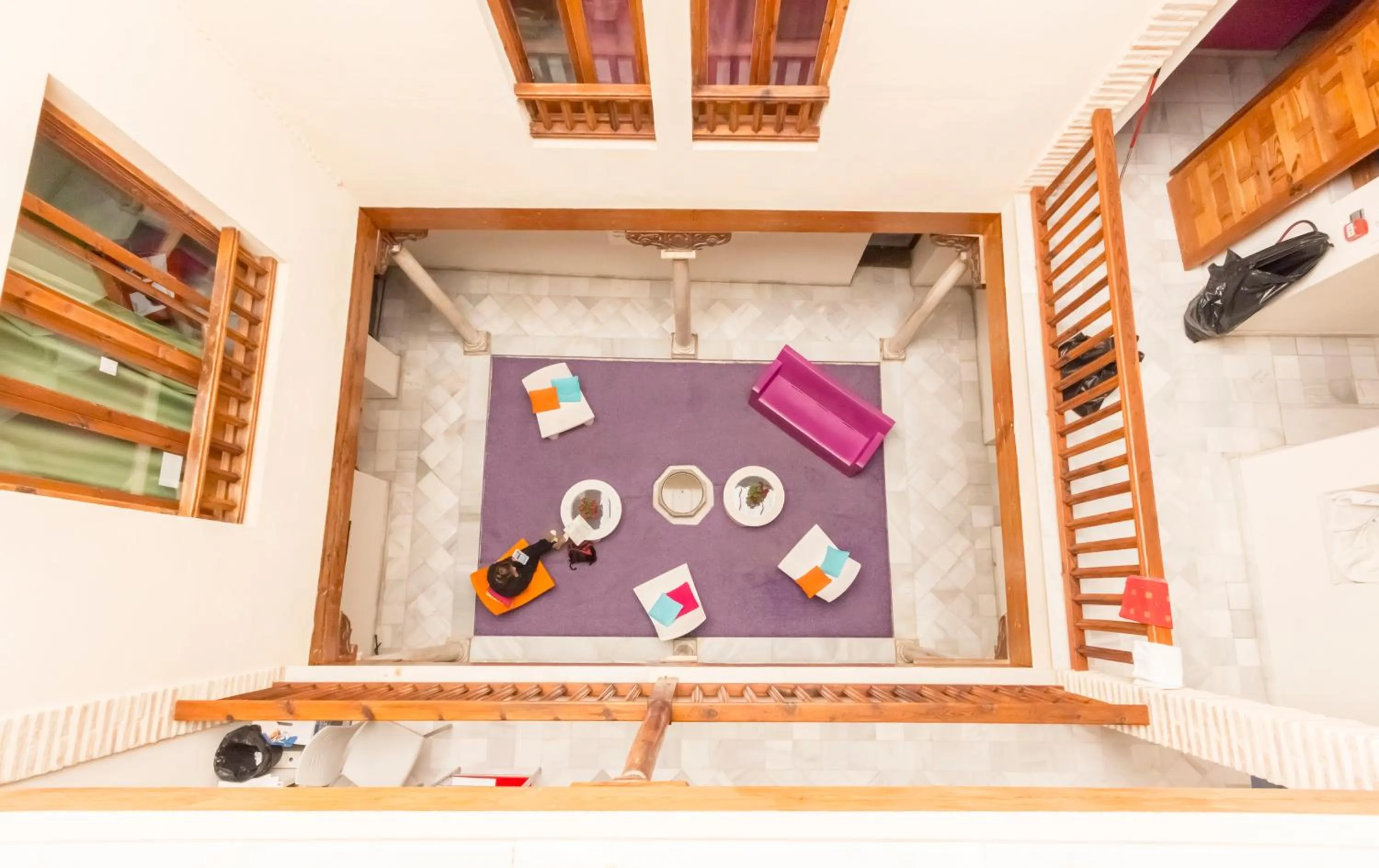 Property building in White Nest Hostel