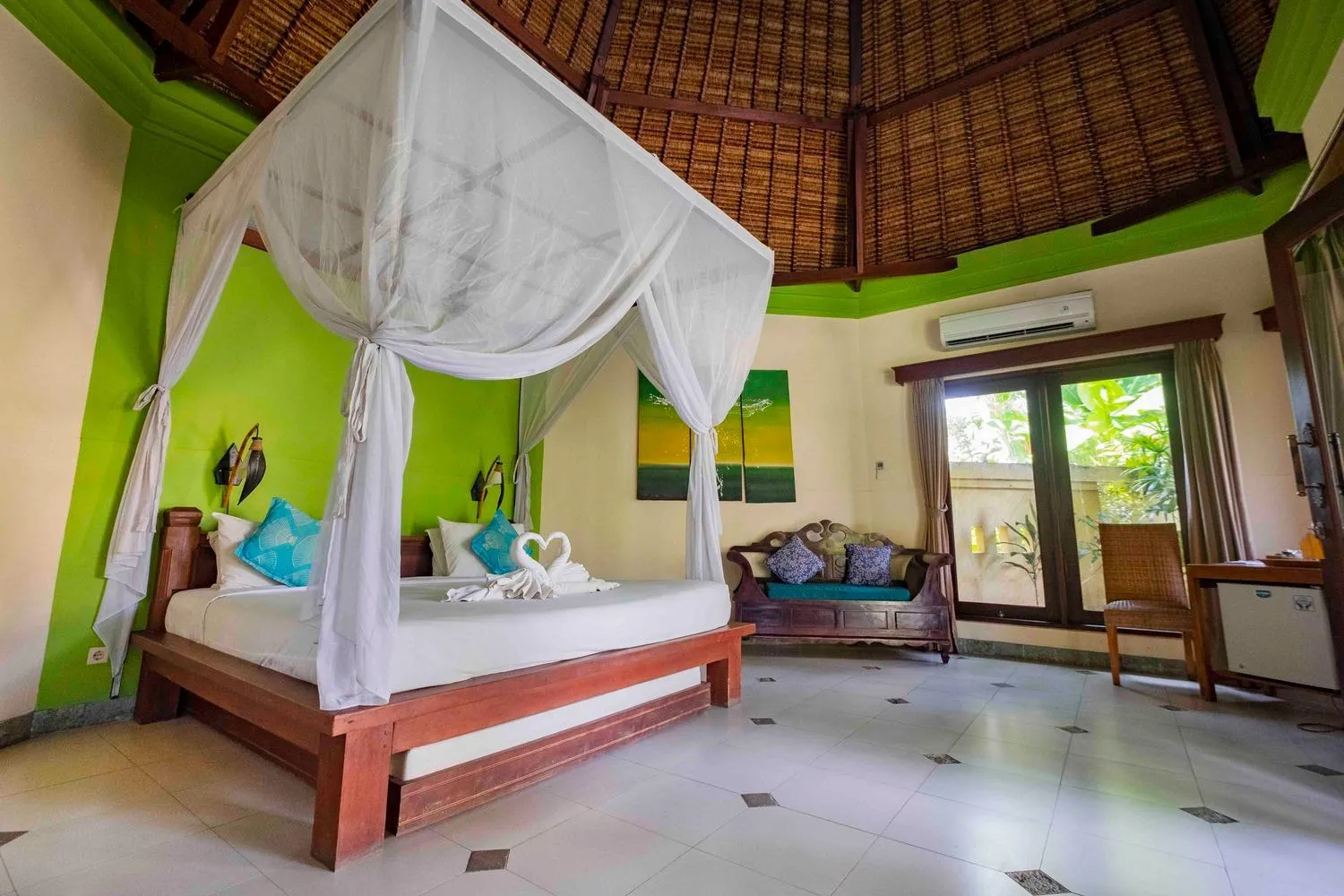 Bedroom, Bed in Amertha Bali Villas