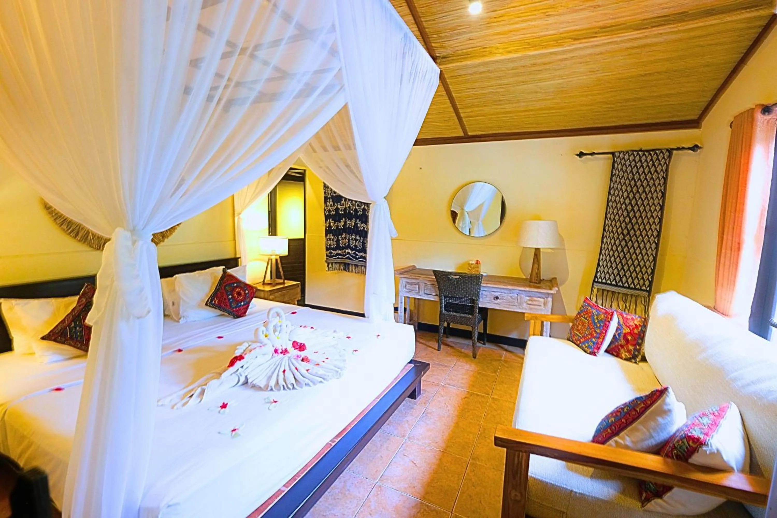 Bedroom, Bed in Amertha Bali Villas