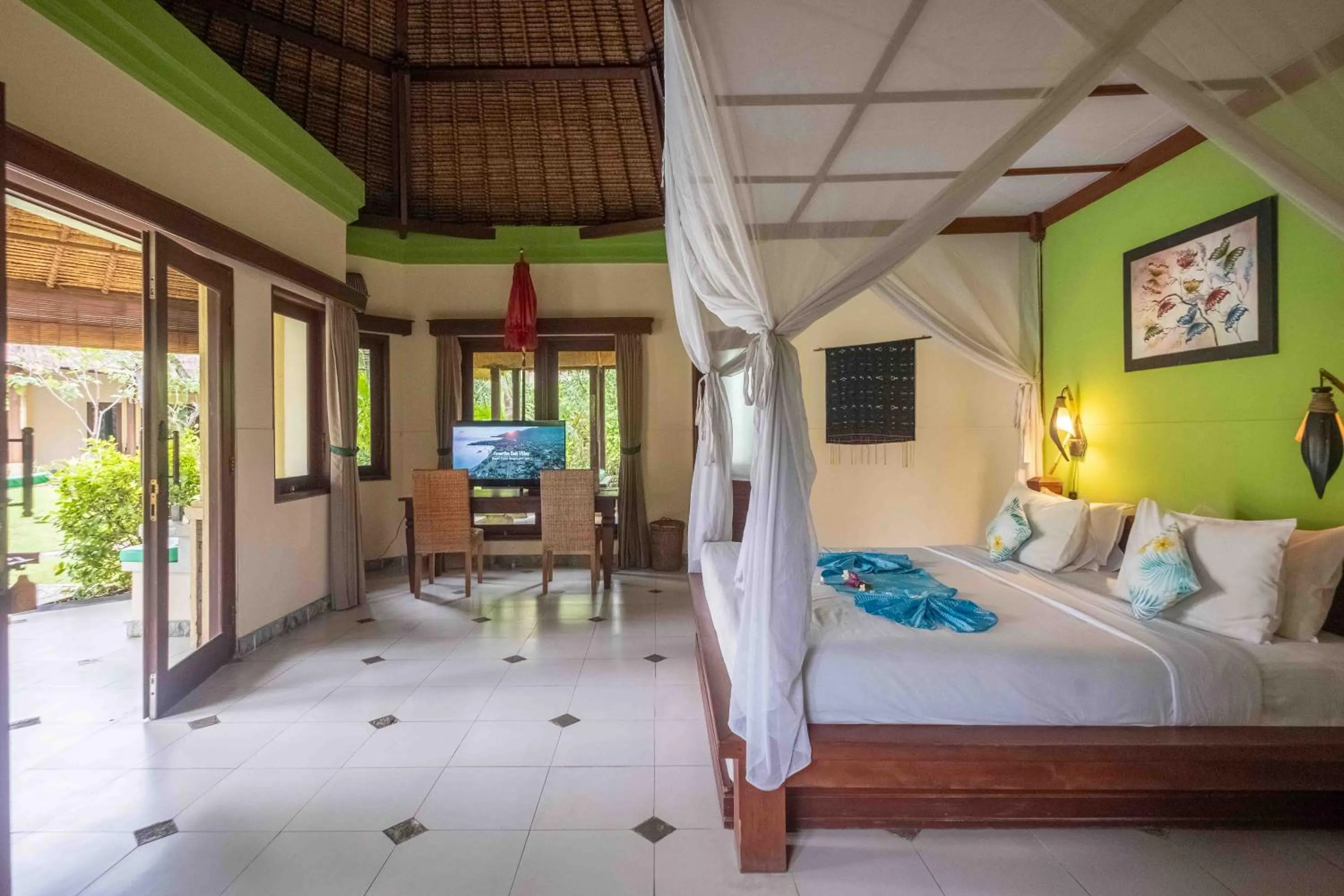Bedroom, Bed in Amertha Bali Villas