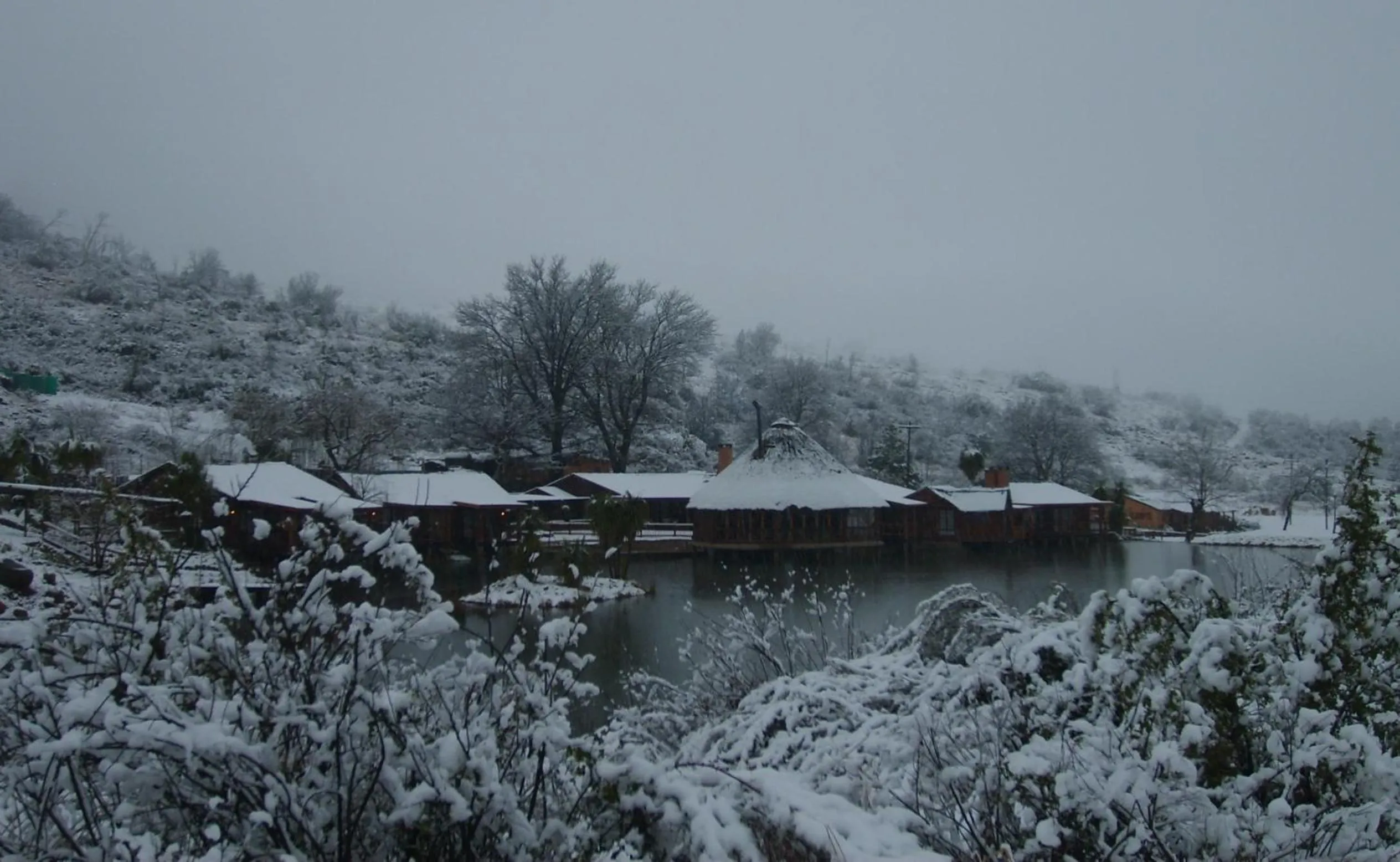 Winter in The Old Orchard Guest House