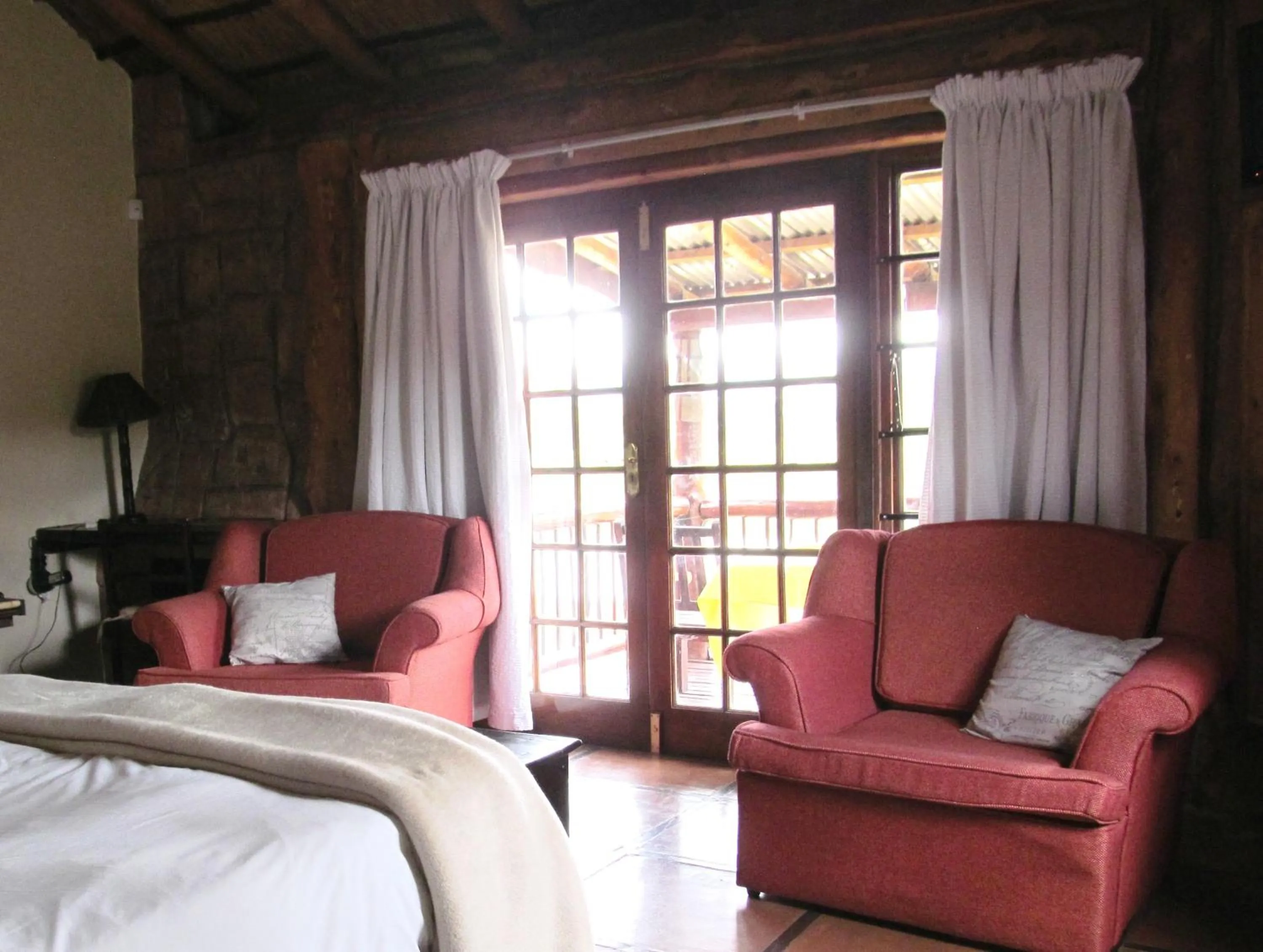 Seating area in The Old Orchard Guest House