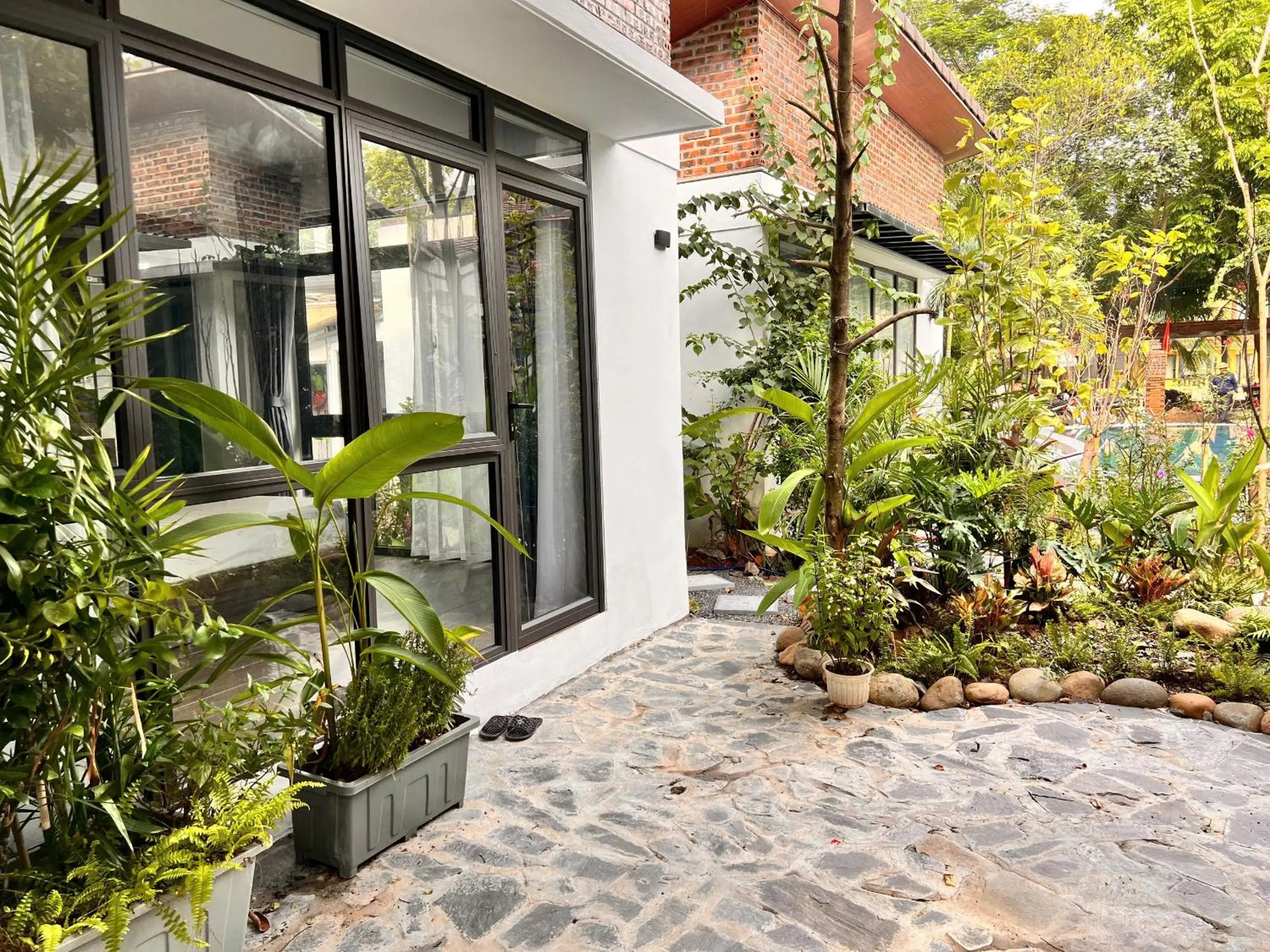 Garden view in Tam Coc Boutique Garden