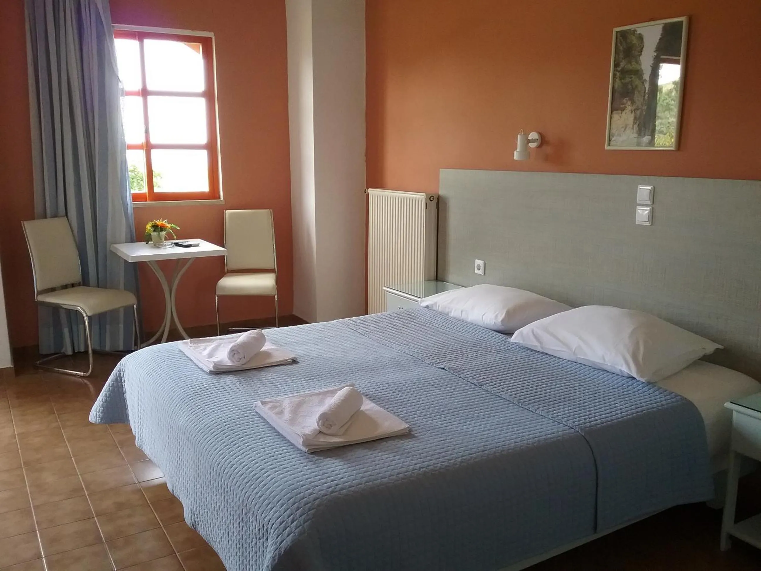 Bed in Ilona Apartments Chania