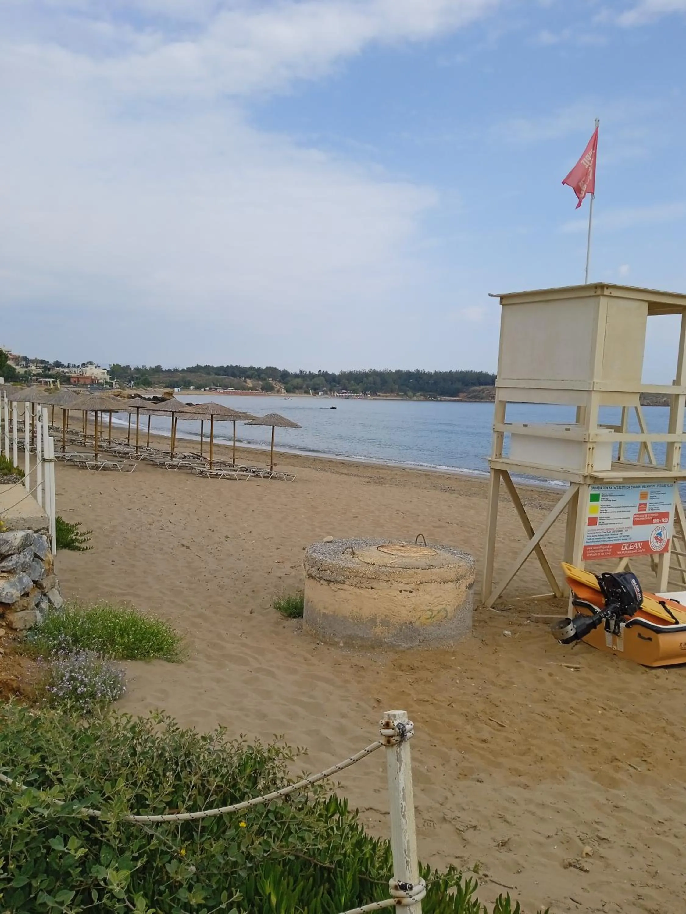 Beach in Ilona Apartments Chania