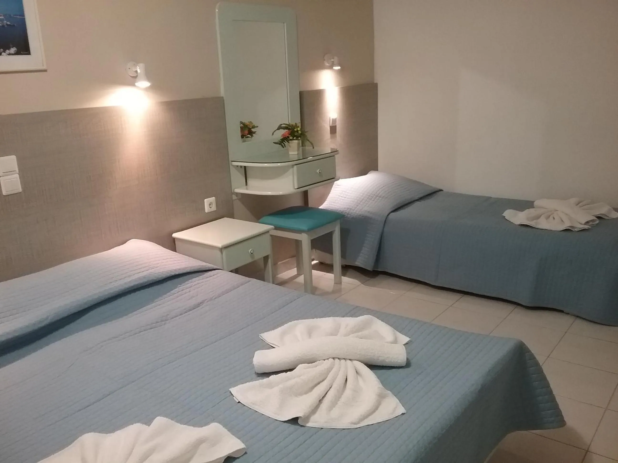 Bedroom, Bed in Ilona Apartments Chania