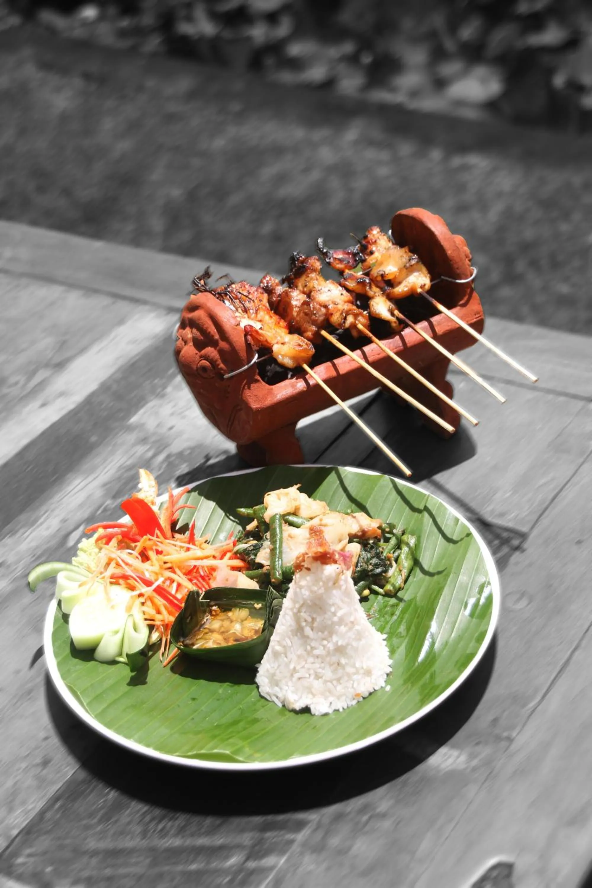 Food and drinks in Puri Taman Sari Resort