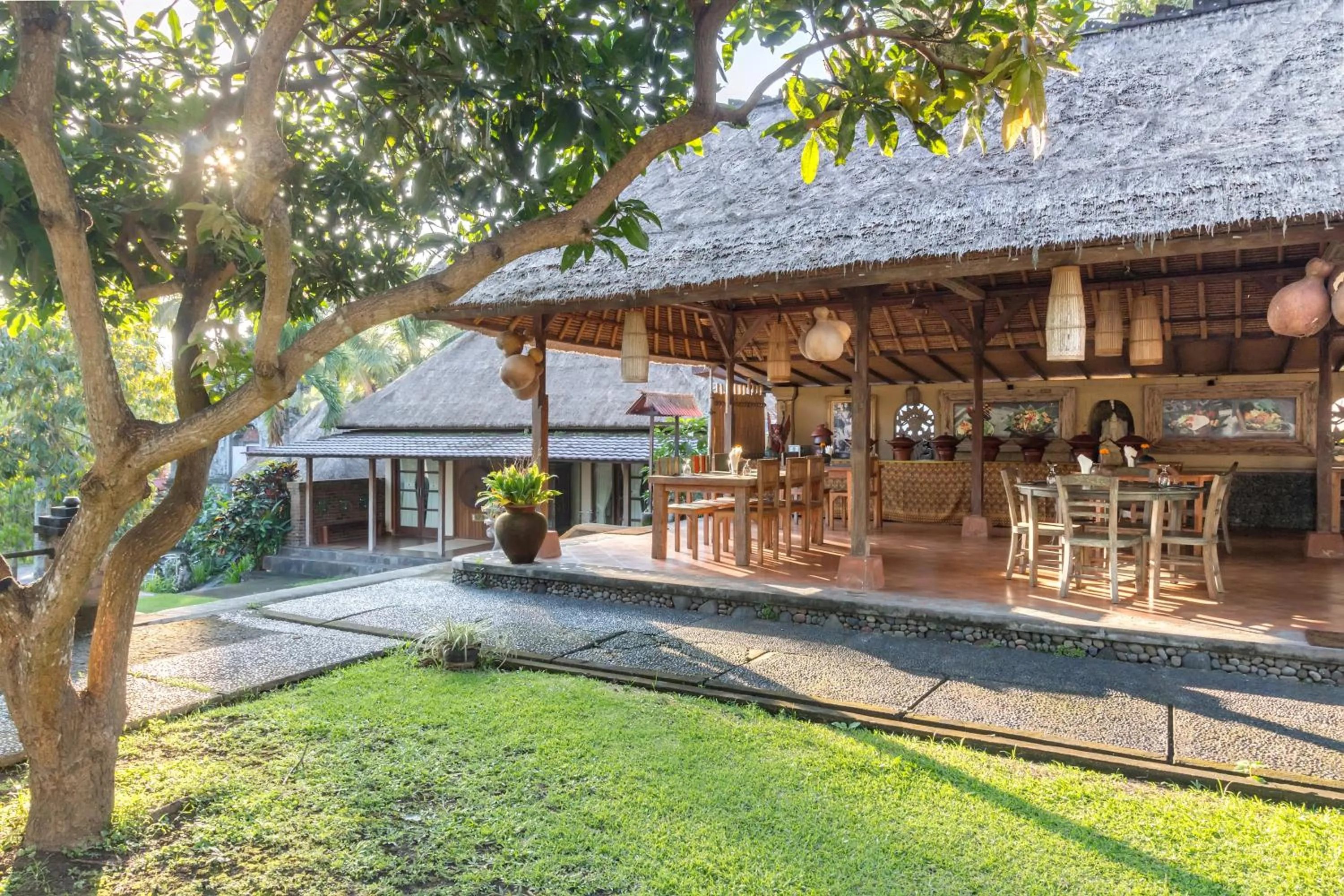Continental breakfast in Puri Taman Sari Resort
