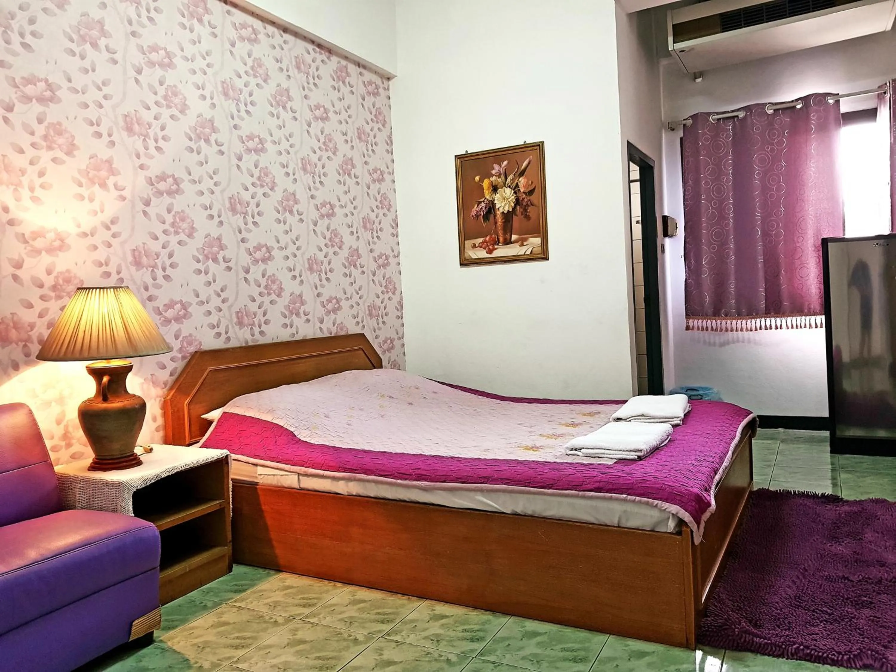 Bed in Wiang Inn Mansion