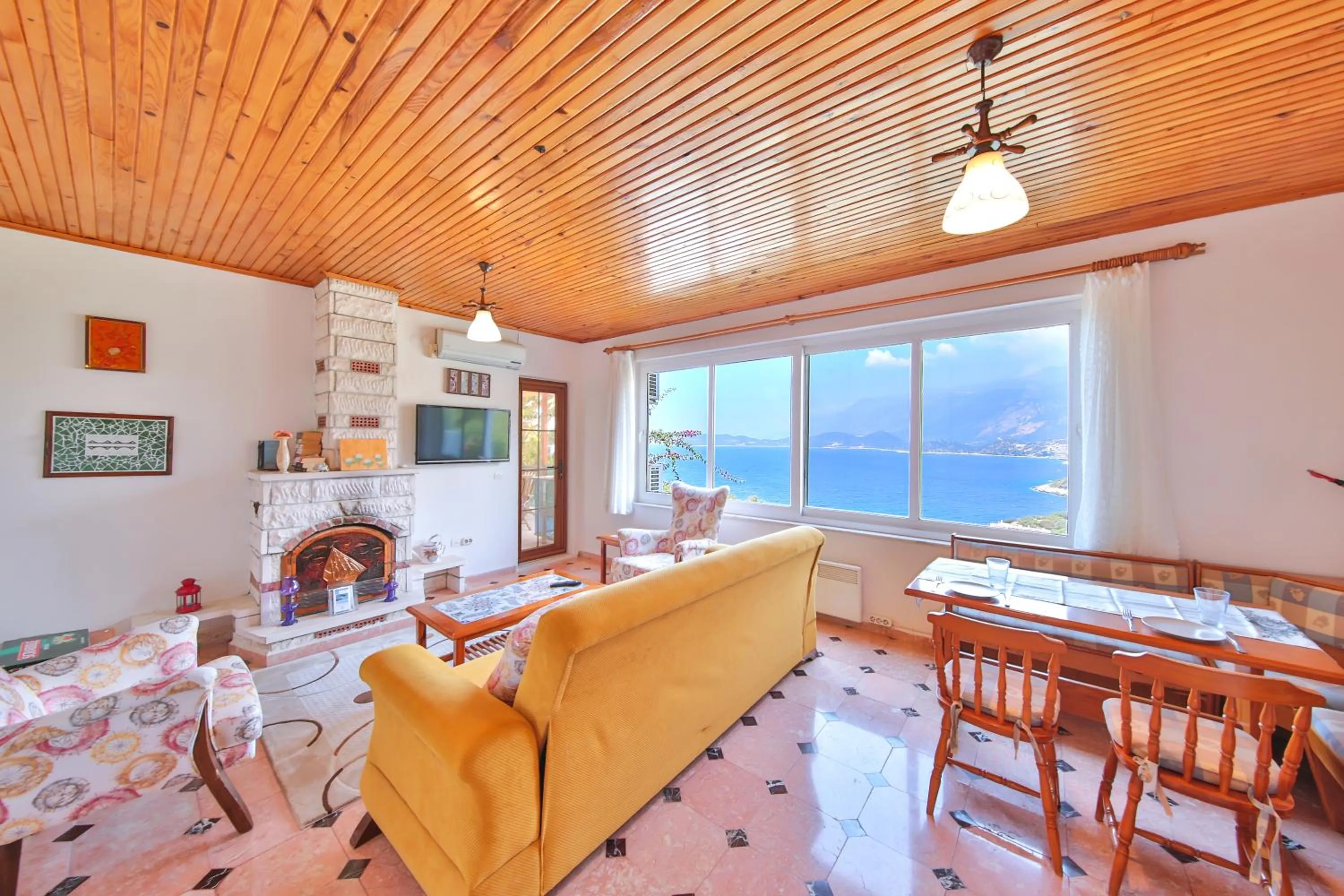 Living room in Villa Dundar - Kas Apartments