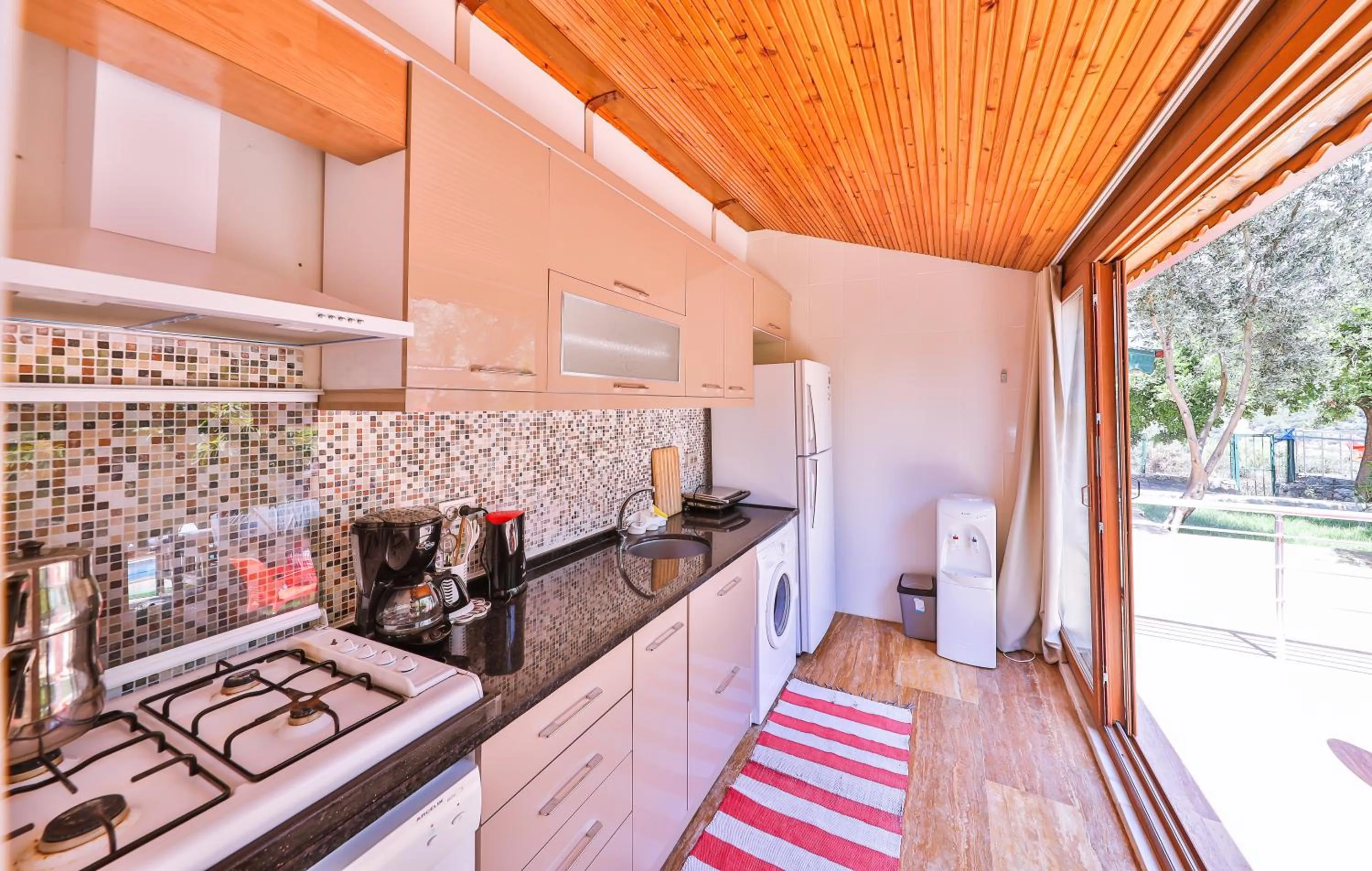 Kitchen or kitchenette in Villa Dundar - Kas Apartments