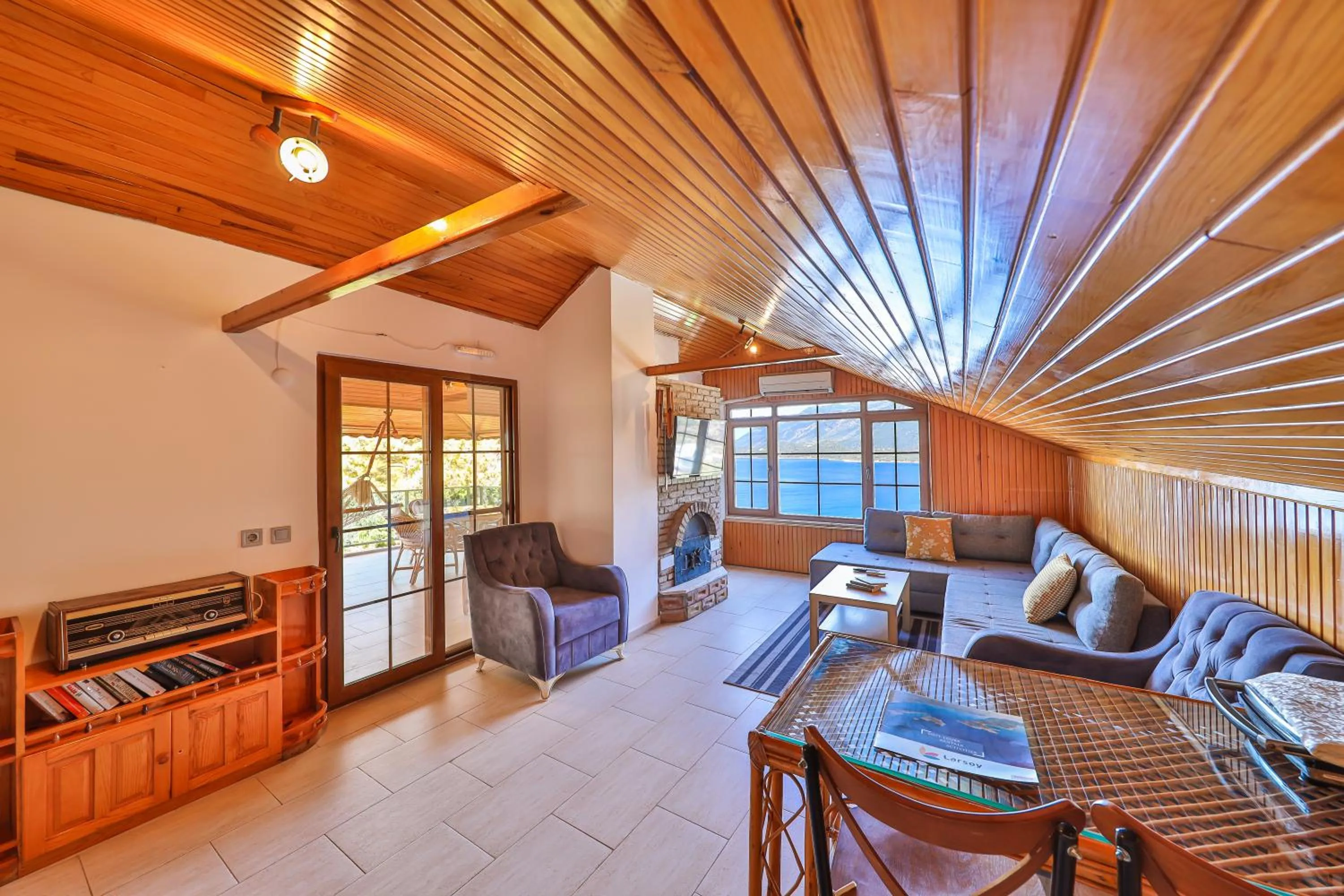 Living room in Villa Dundar - Kas Apartments