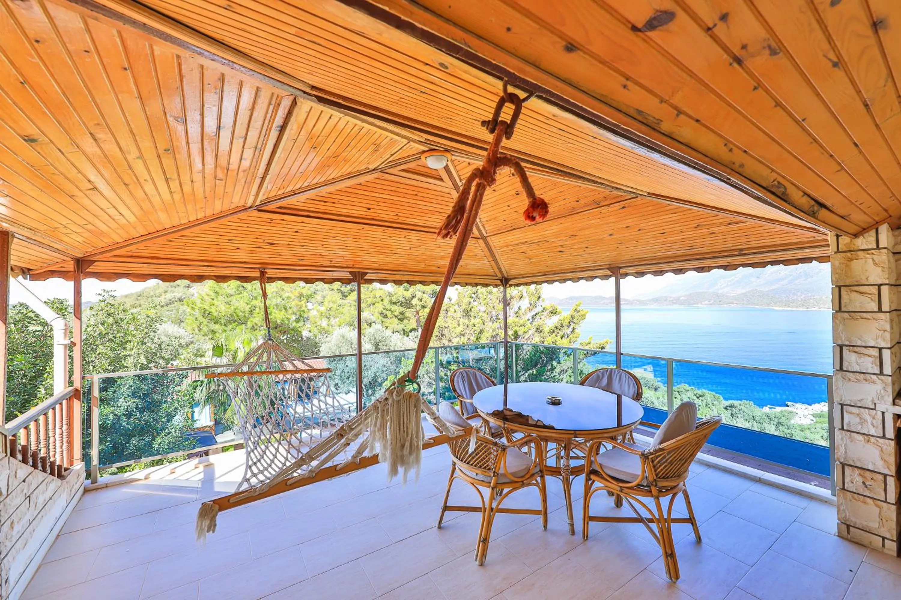 Balcony/Terrace in Villa Dundar - Kas Apartments