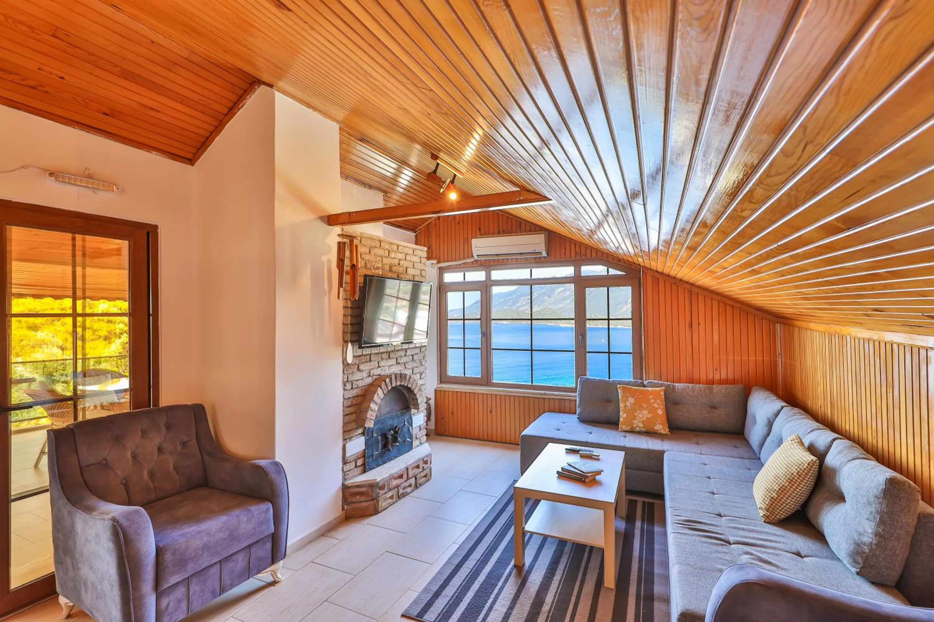 Living room in Villa Dundar - Kas Apartments