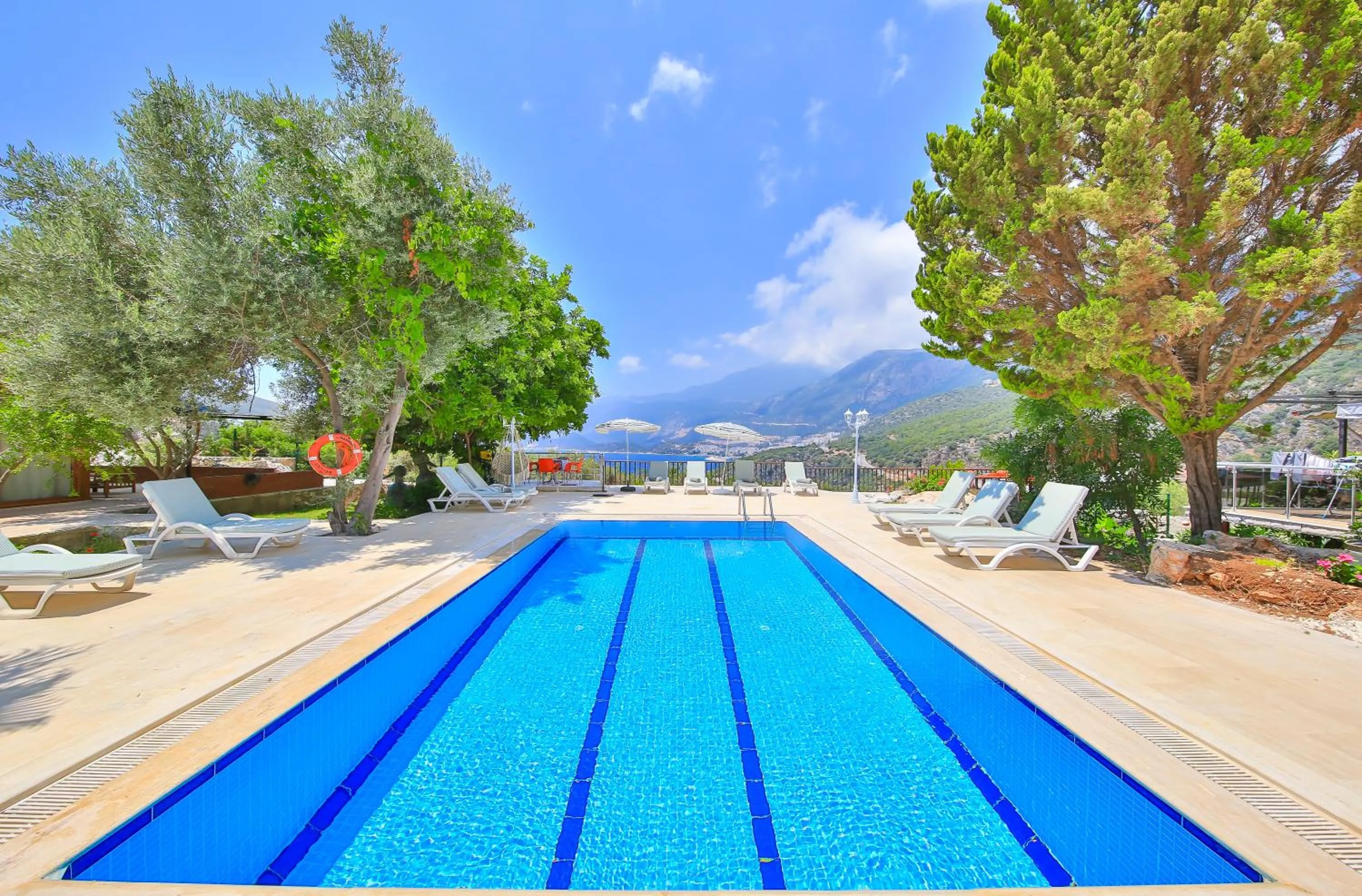 Swimming pool in Villa Dundar - Kas Apartments