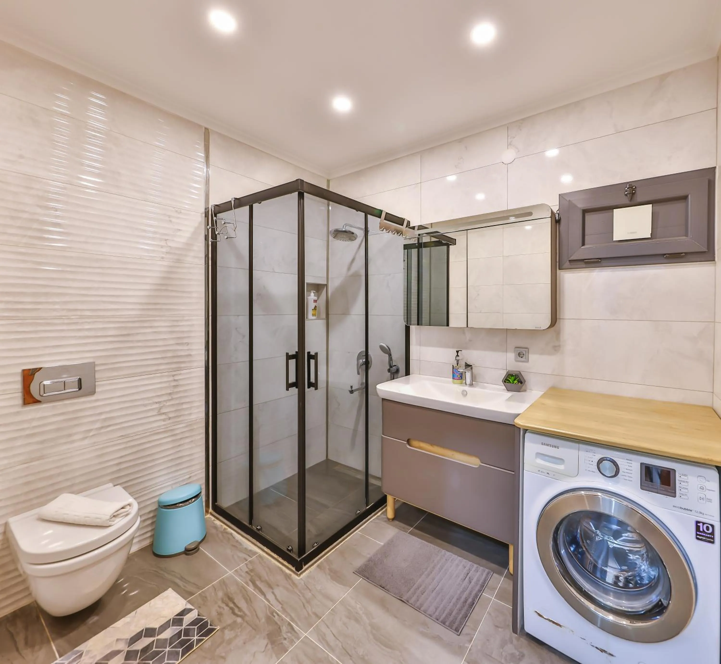 Shower in Villa Dundar - Kas Apartments