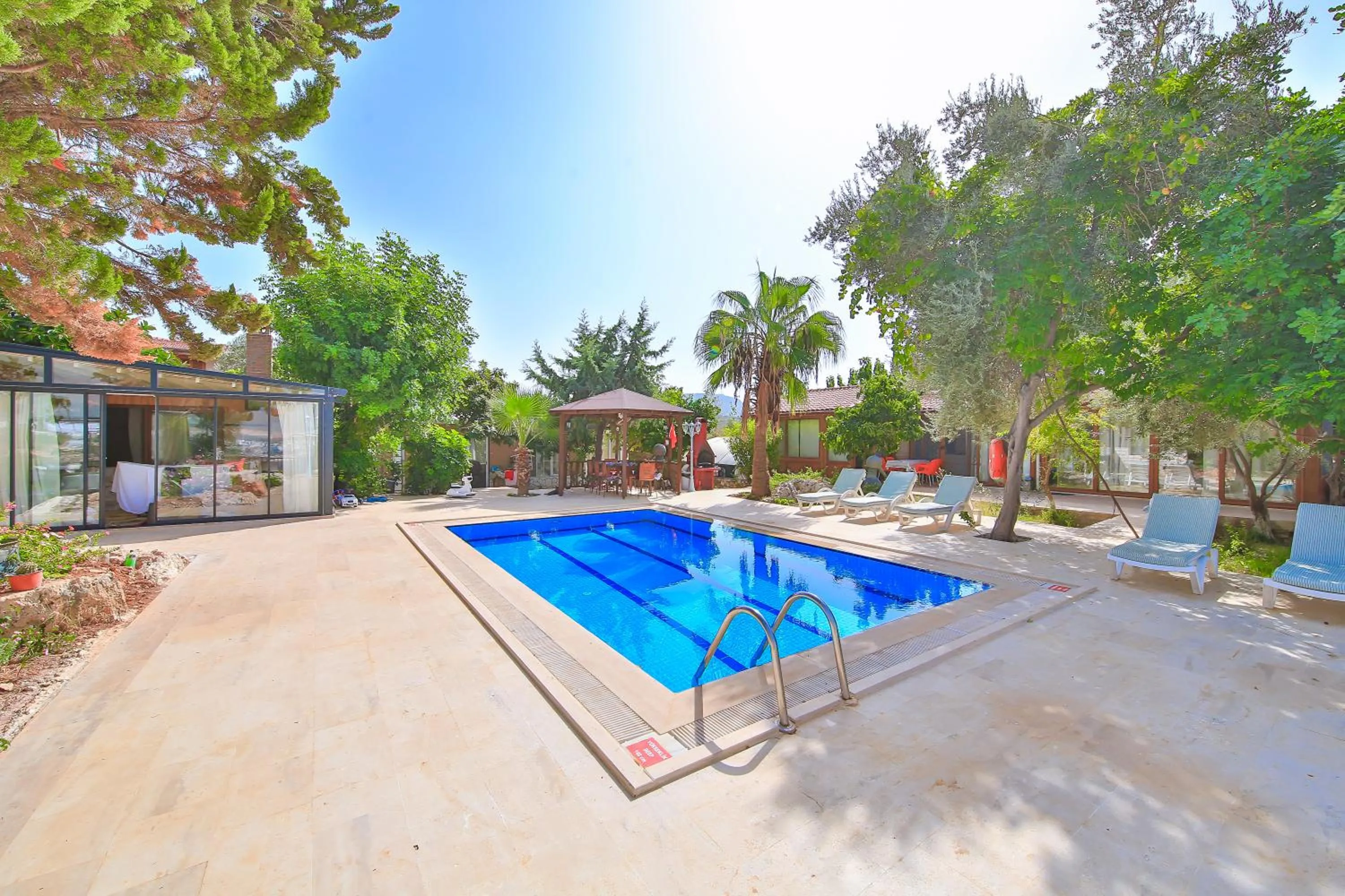 Swimming pool in Villa Dundar - Kas Apartments