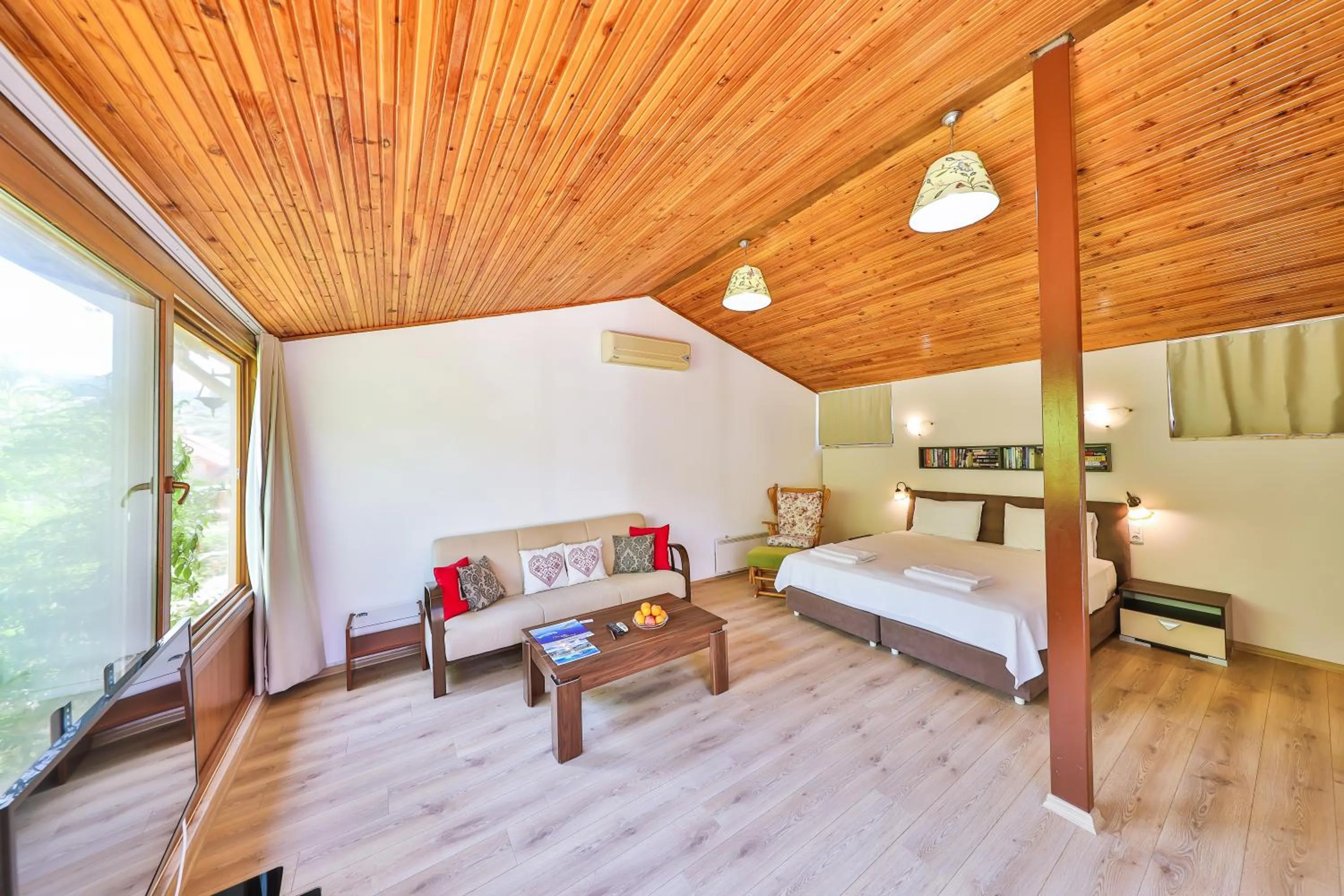 Bed in Villa Dundar - Kas Apartments