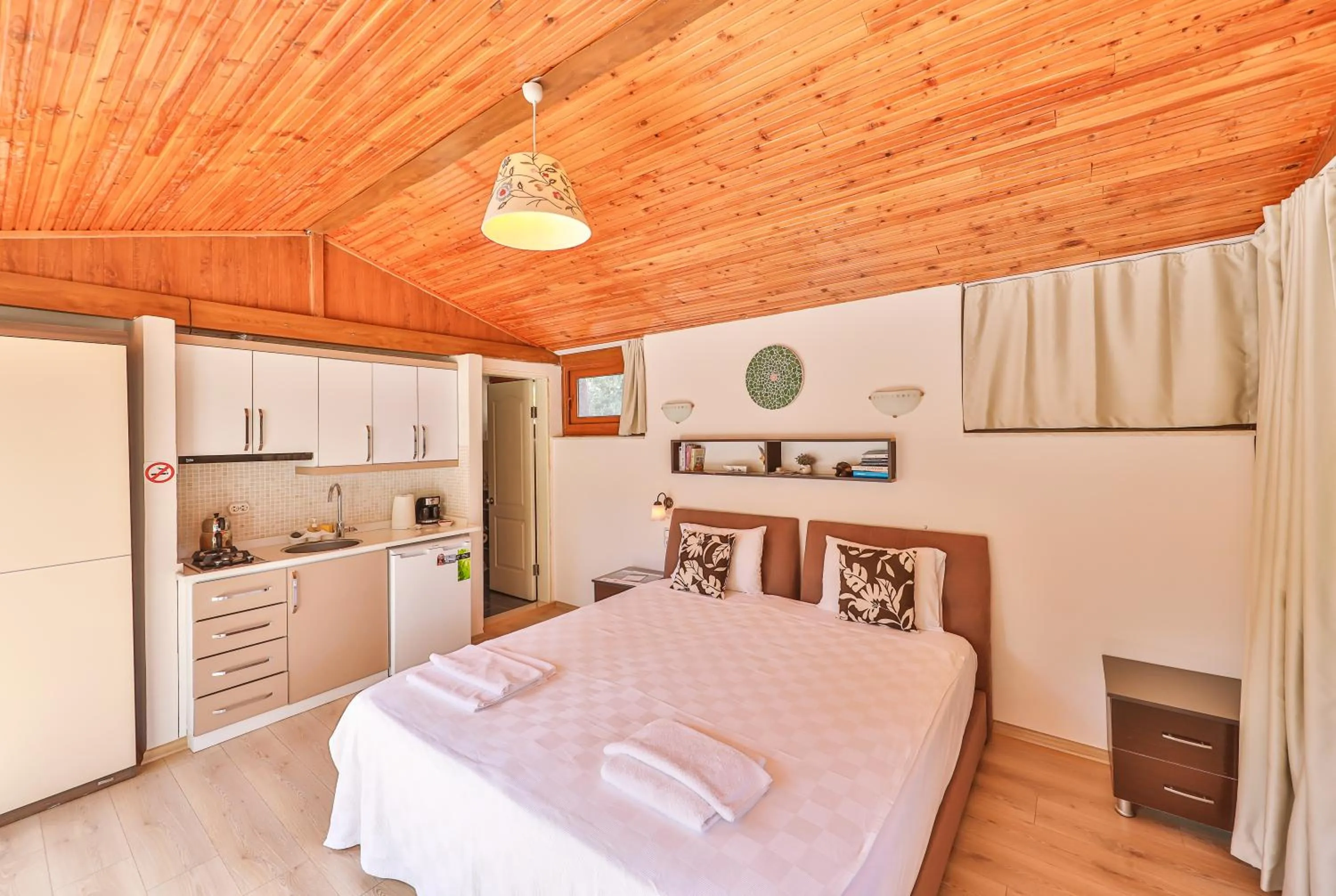 Bed in Villa Dundar - Kas Apartments