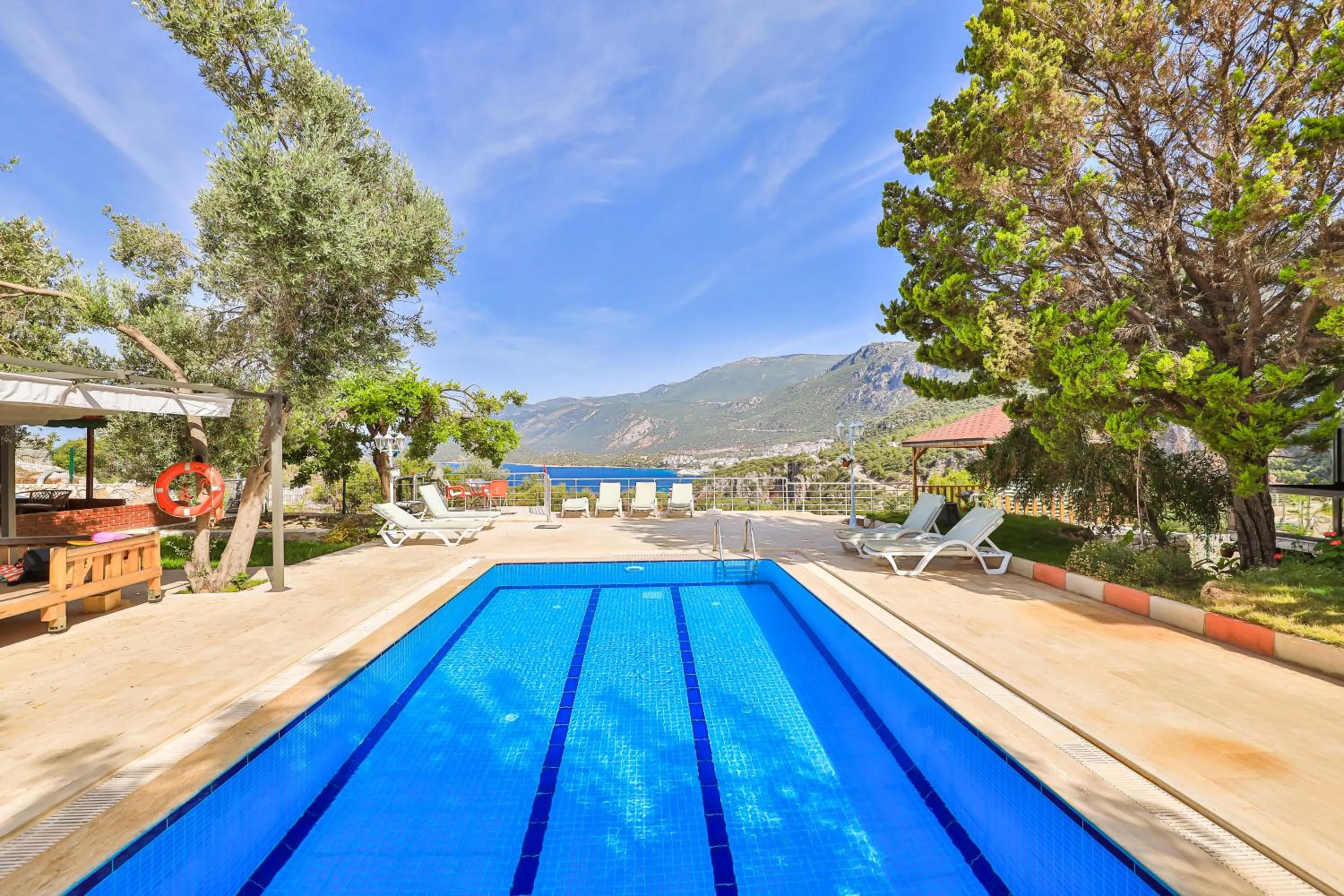 Swimming pool in Villa Dundar - Kas Apartments