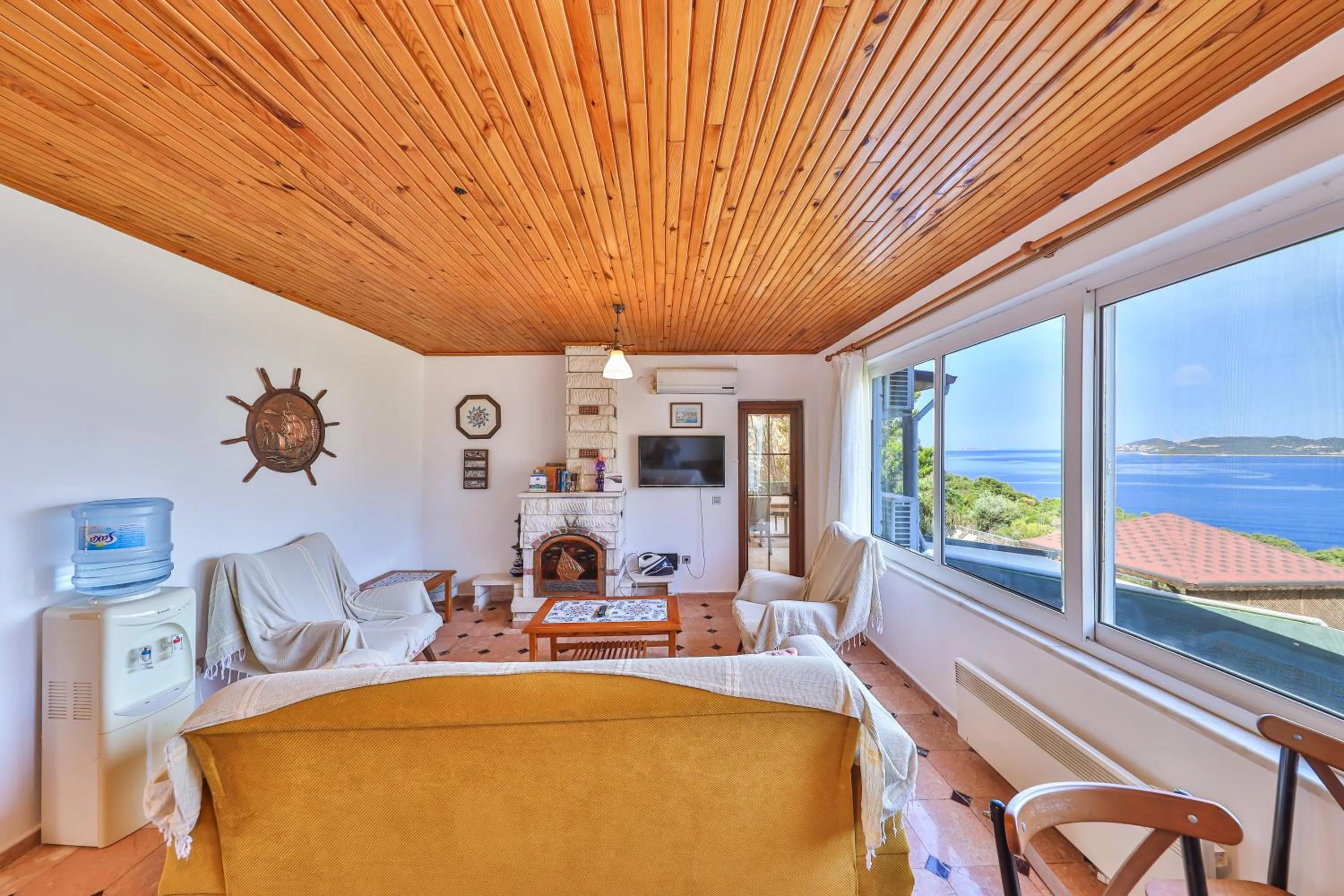 Seating area in Villa Dundar - Kas Apartments