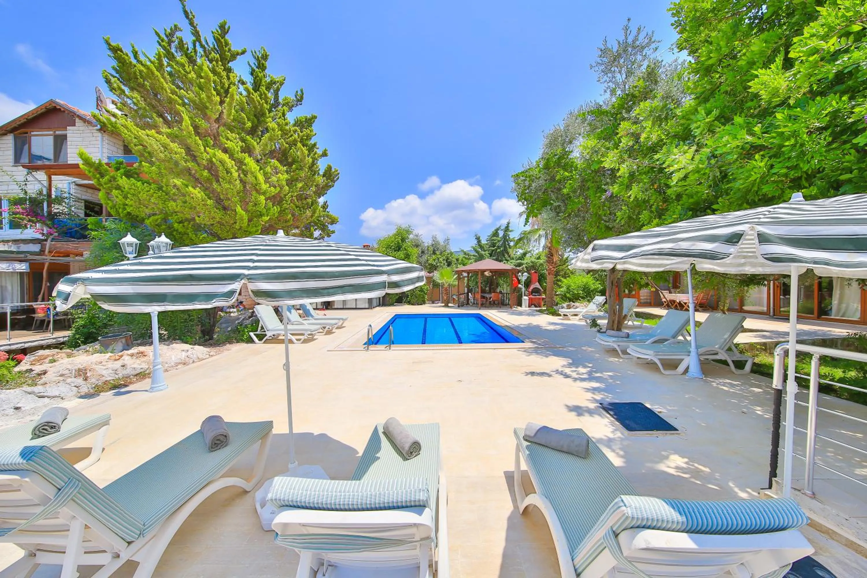 Swimming pool in Villa Dundar - Kas Apartments